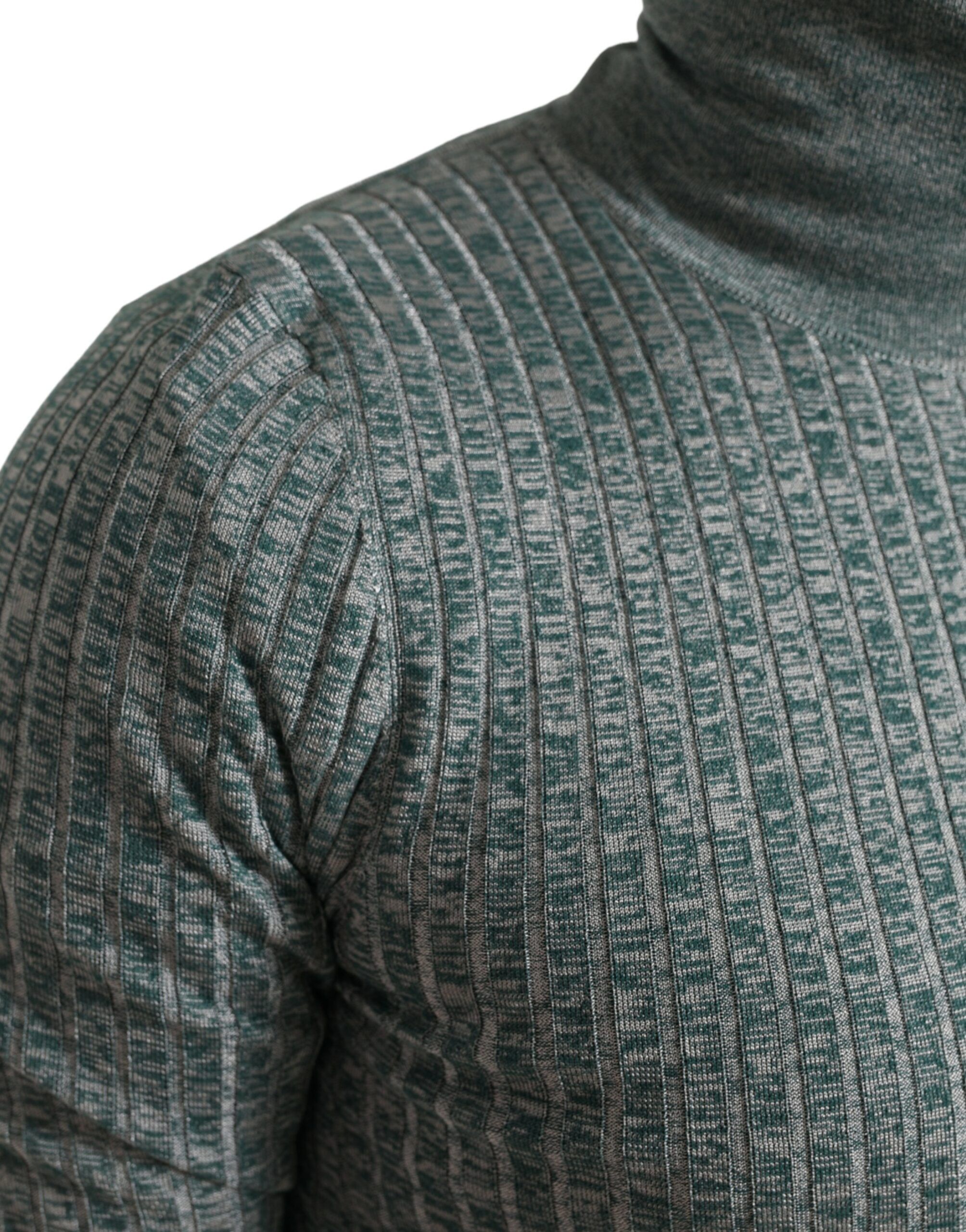 Polyester Turtleneck Pullover Men's Sweater - Dolce & Gabbana - Modalova