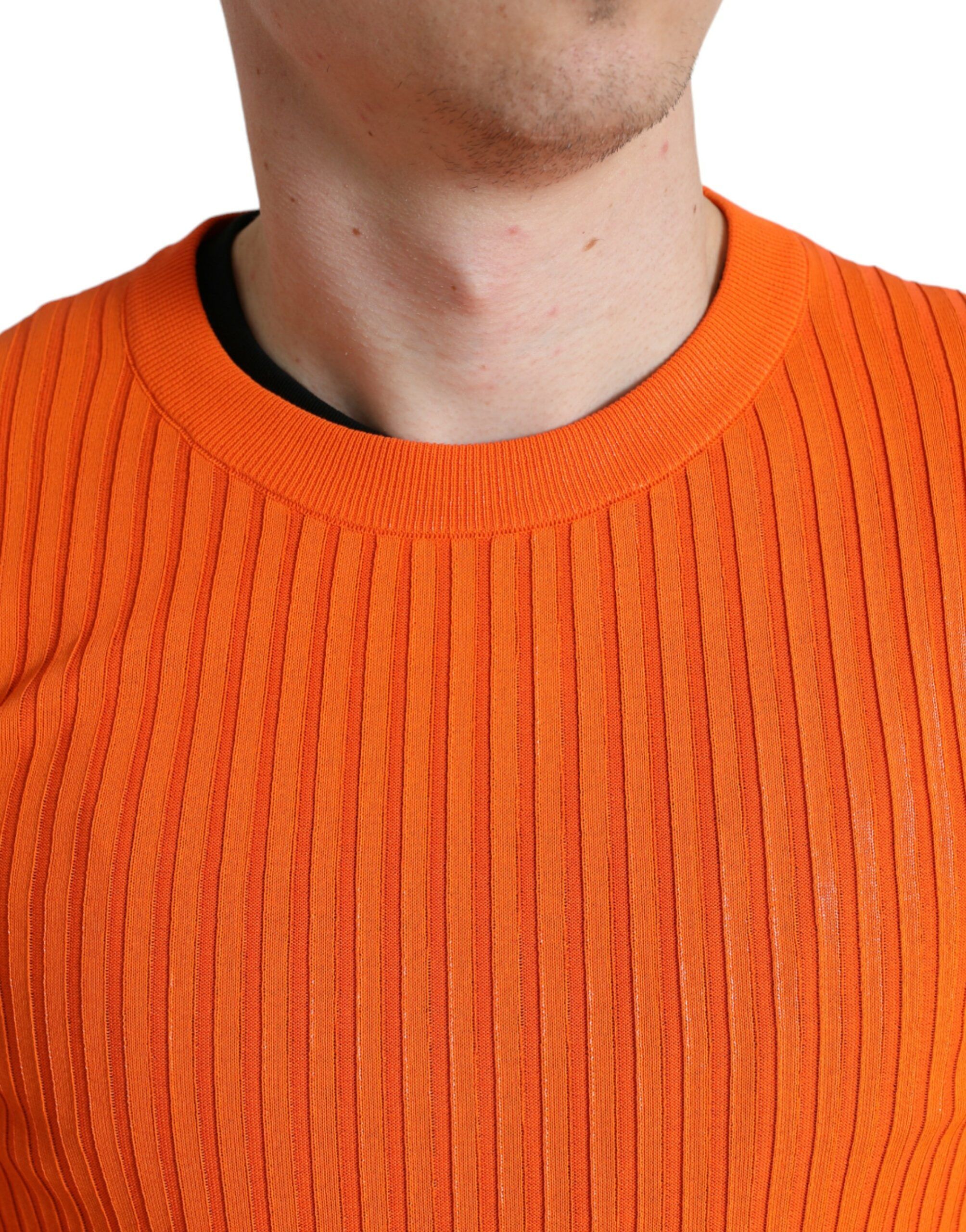 Knitted Crewneck Men Pullover Men's Sweater - Dolce & Gabbana - Modalova
