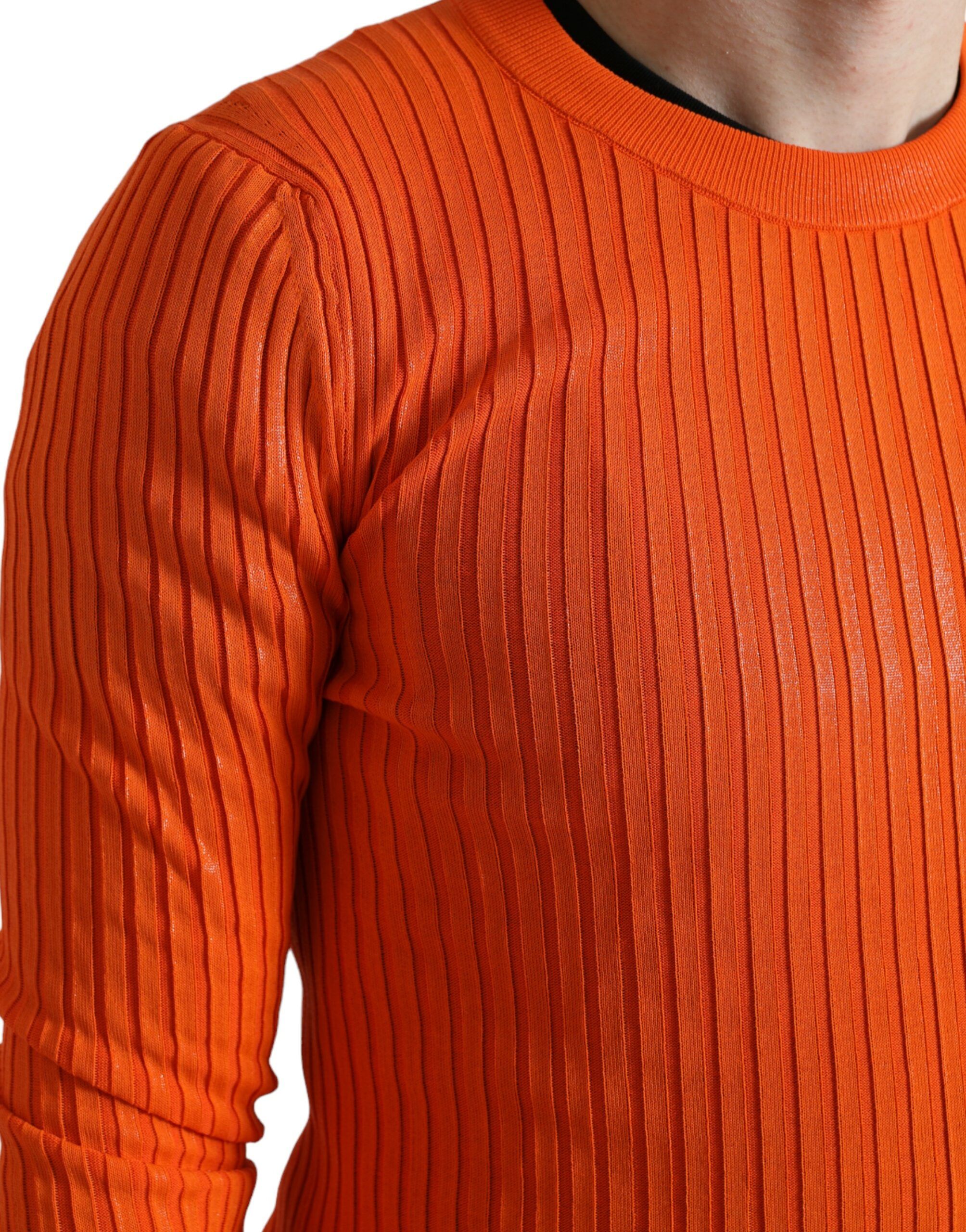 Knitted Crewneck Men Pullover Men's Sweater - Dolce & Gabbana - Modalova