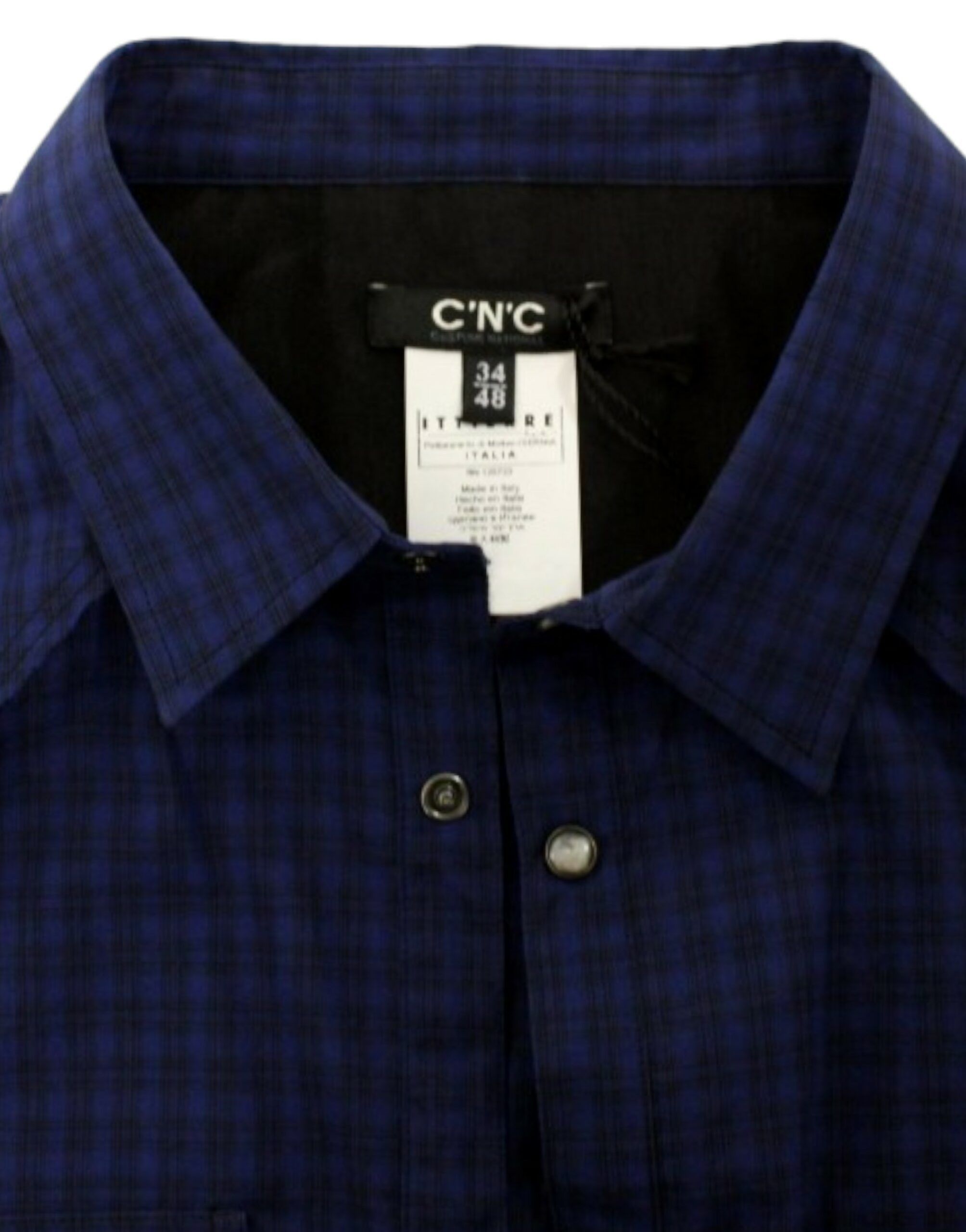 Checkered cotton Men's shirt - Costume National - Modalova