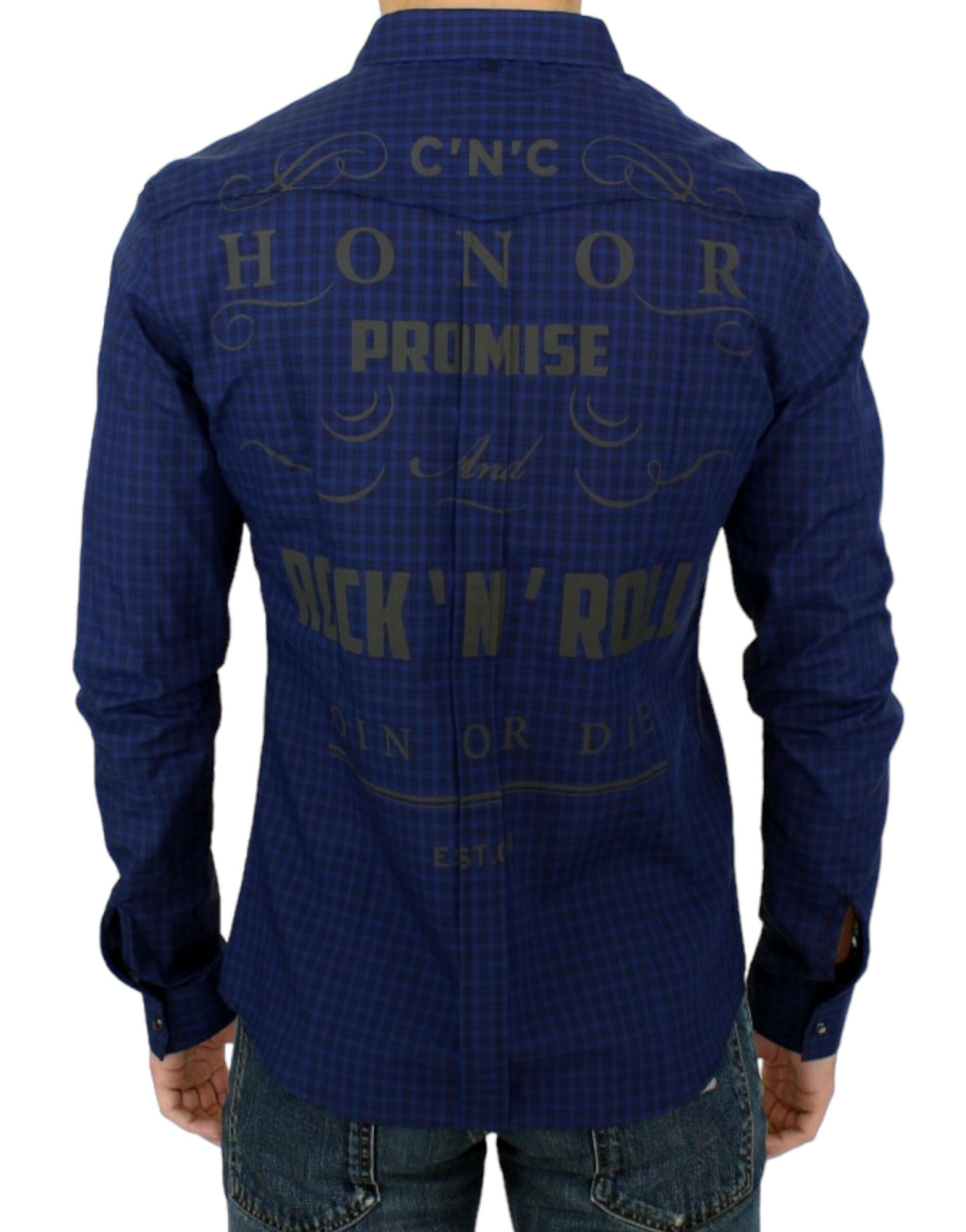 Checkered cotton Men's shirt - Costume National - Modalova