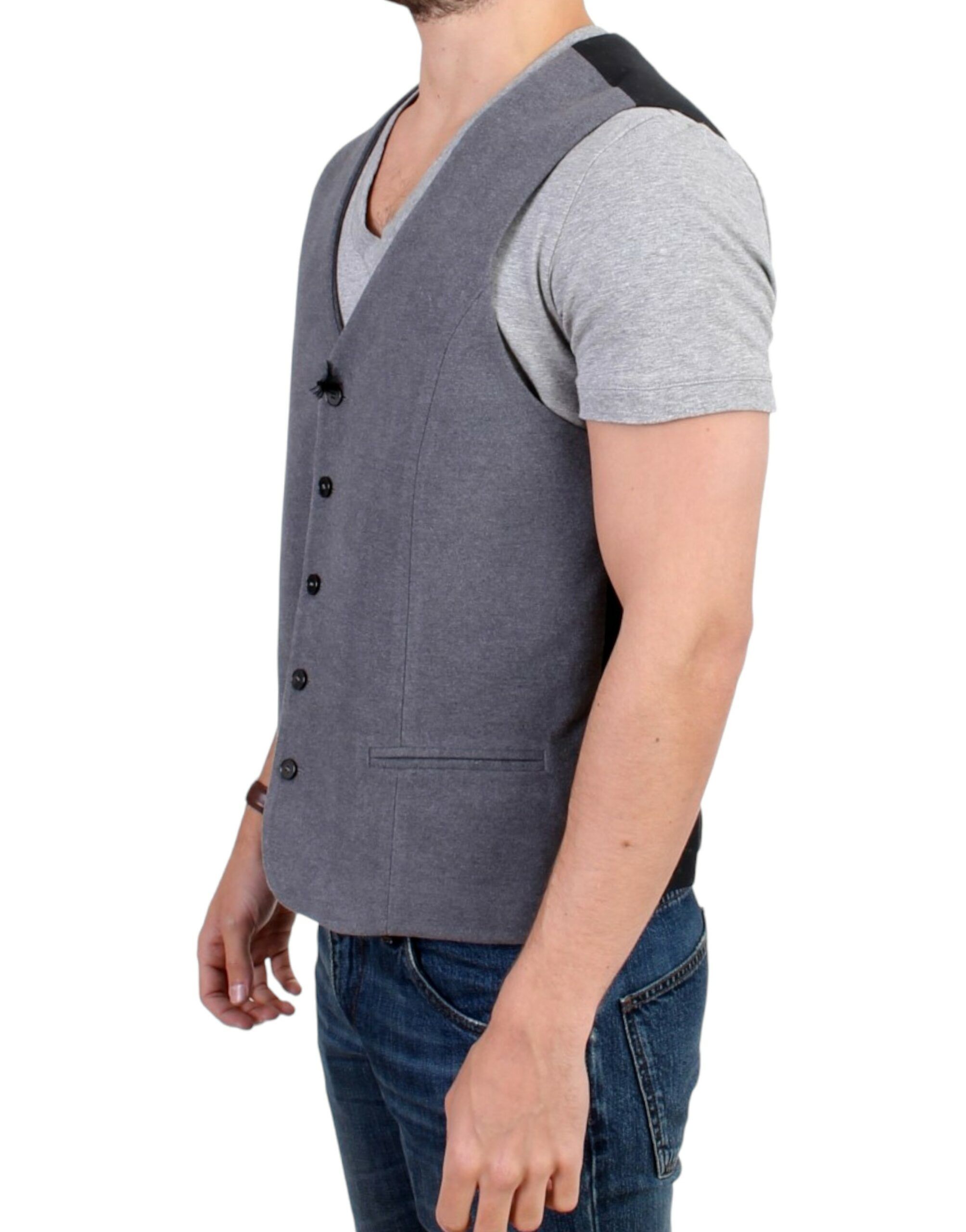 Cotton blend casual Men's vest - Costume National - Modalova