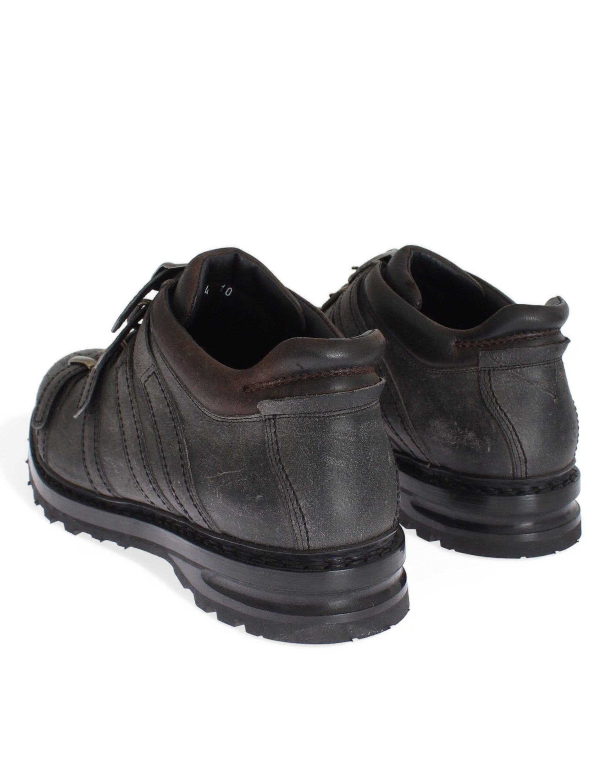 Leather Ankle Strap Shoes Men's Boots - Dolce & Gabbana - Modalova