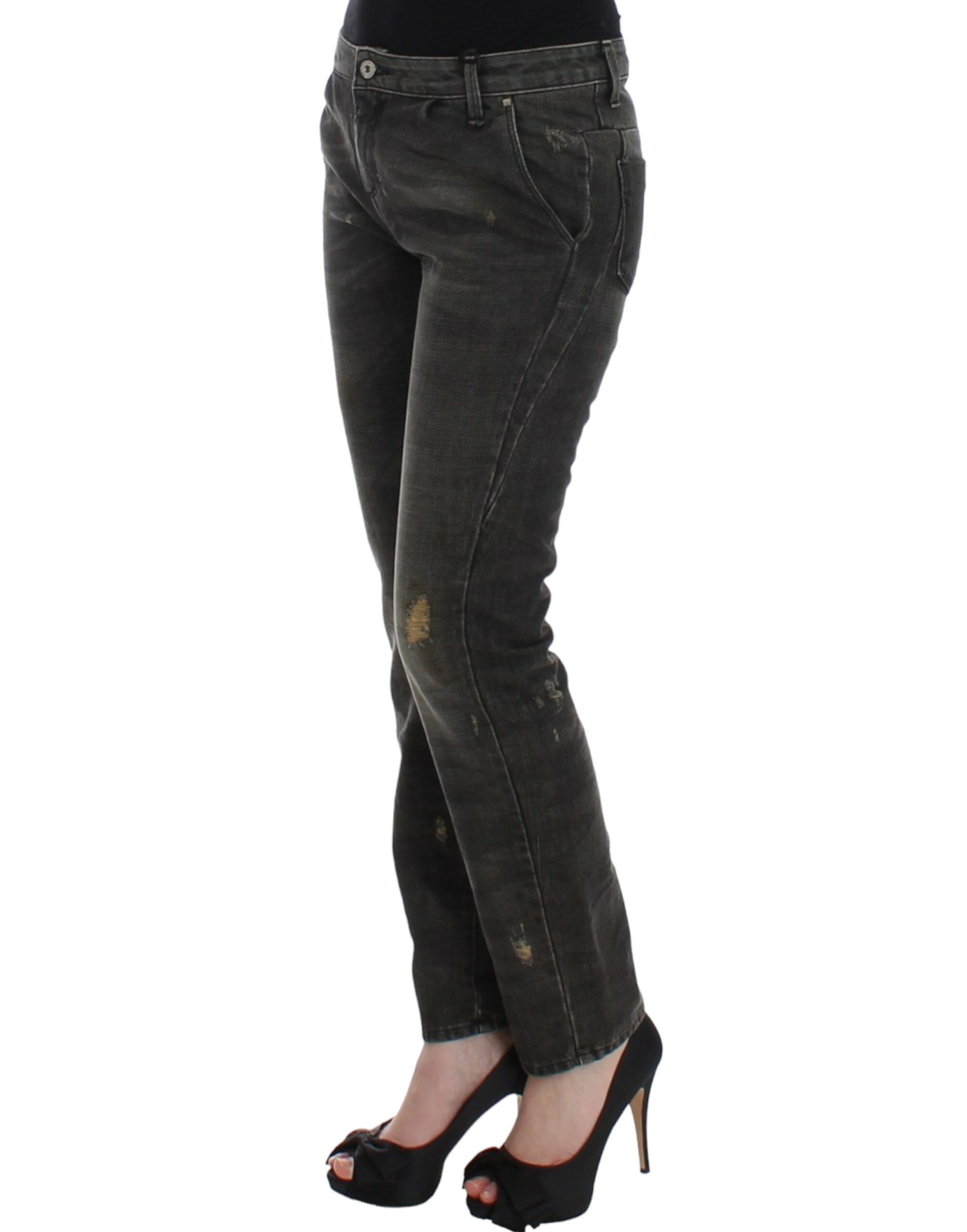 Distressed Women's jeans - Costume National - Modalova