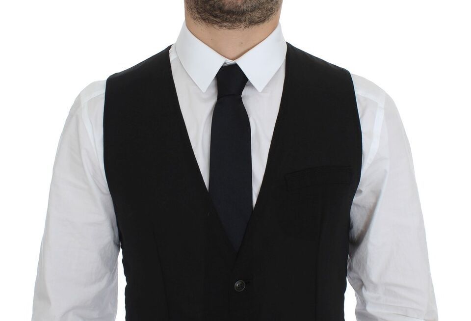 Wool Formal Dress Vest Gilet Men's Jacket - Dolce & Gabbana - Modalova