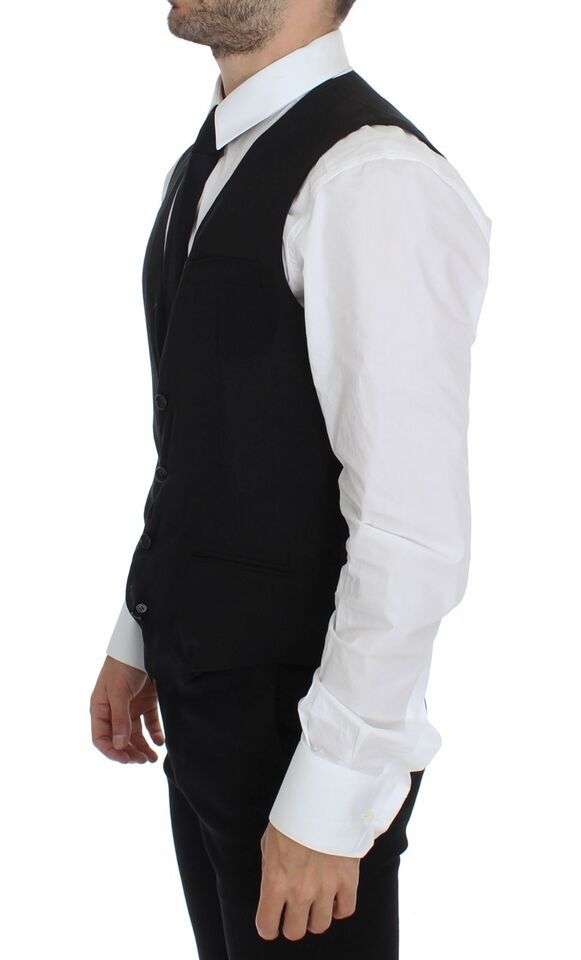 Wool Formal Dress Vest Gilet Men's Jacket - Dolce & Gabbana - Modalova