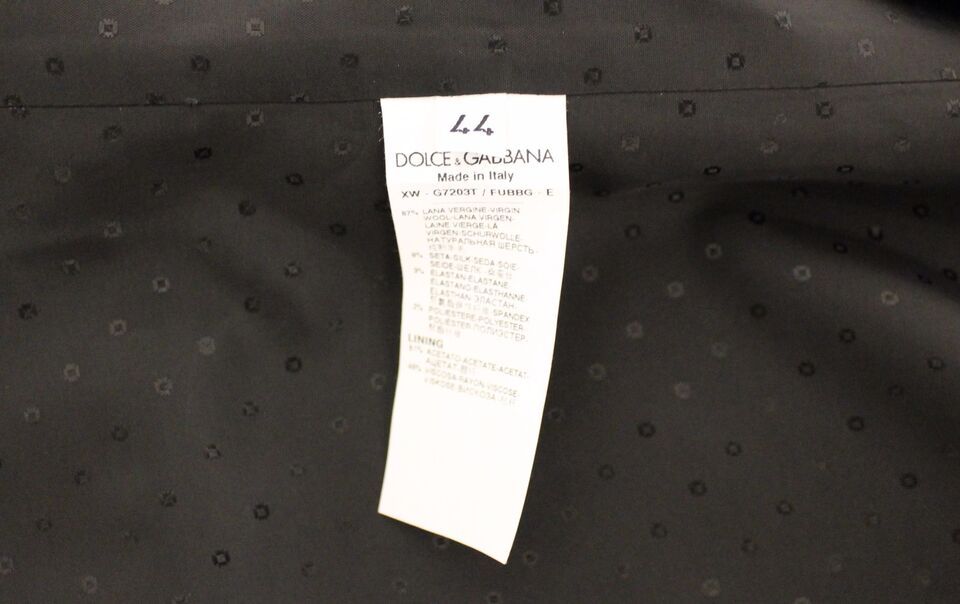 Wool Silk Stretch Dress Vest Men's Blazer - Dolce & Gabbana - Modalova