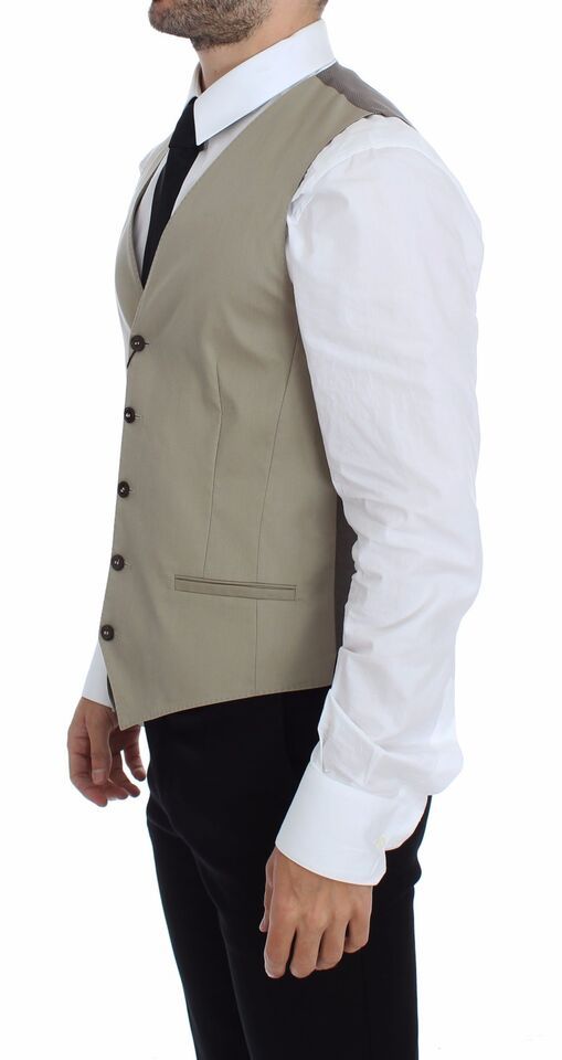 Cotton Dress Vest Blazer Men's Jacket - Dolce & Gabbana - Modalova