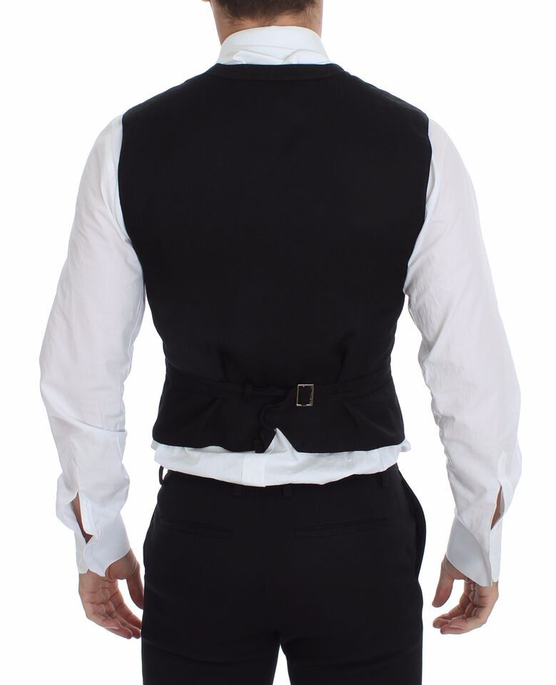 Flax Cotton Dress Vest Men's Blazer - Dolce & Gabbana - Modalova