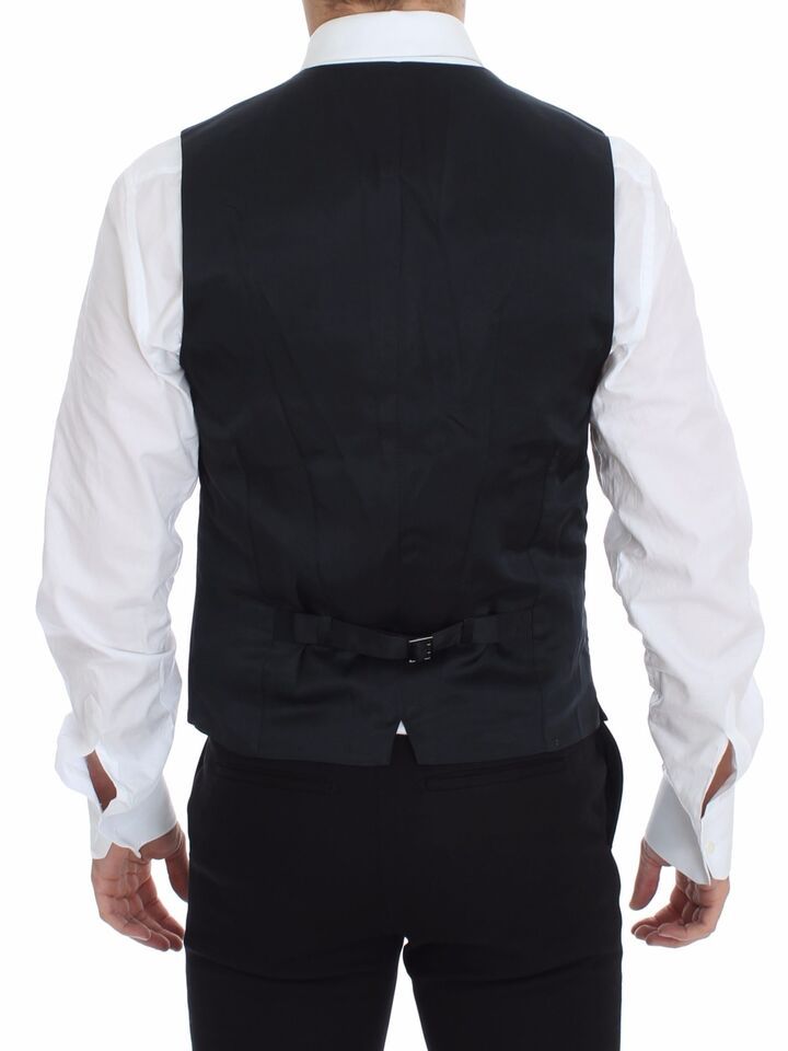 Cotton Stretch Dress Vest Men's Blazer - Dolce & Gabbana - Modalova