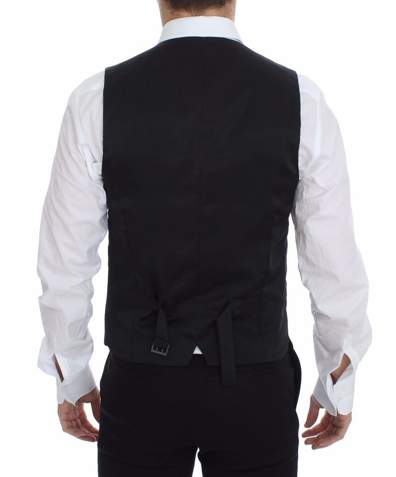 Wool Stretch Dress Vest Men's Blazer - Dolce & Gabbana - Modalova