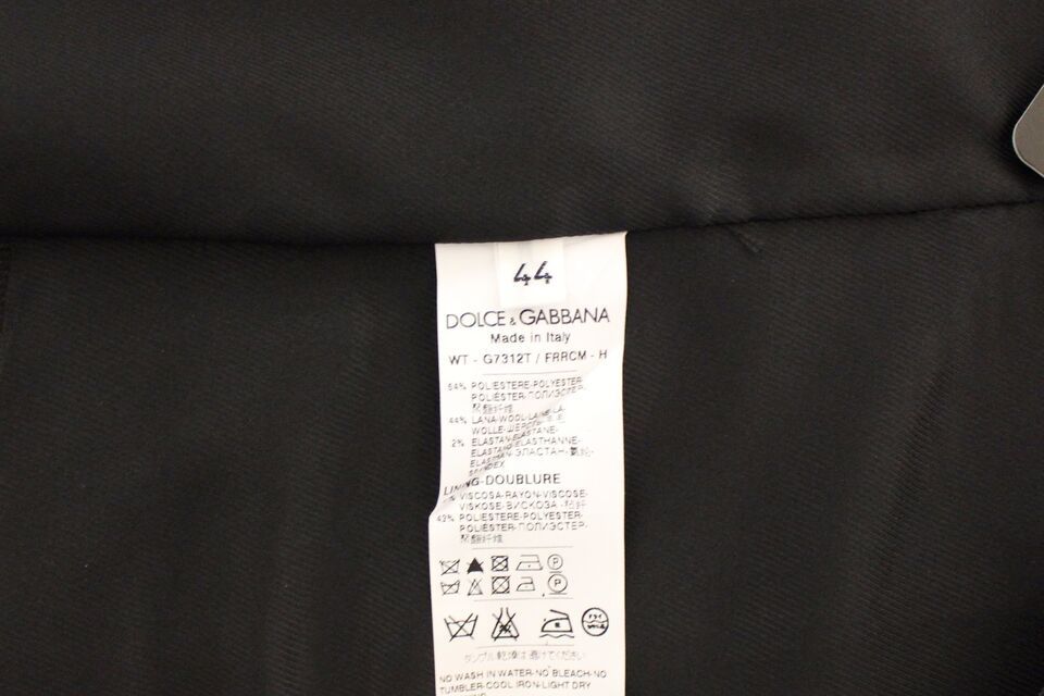 Wool Stretch Dress Vest Men's Blazer - Dolce & Gabbana - Modalova