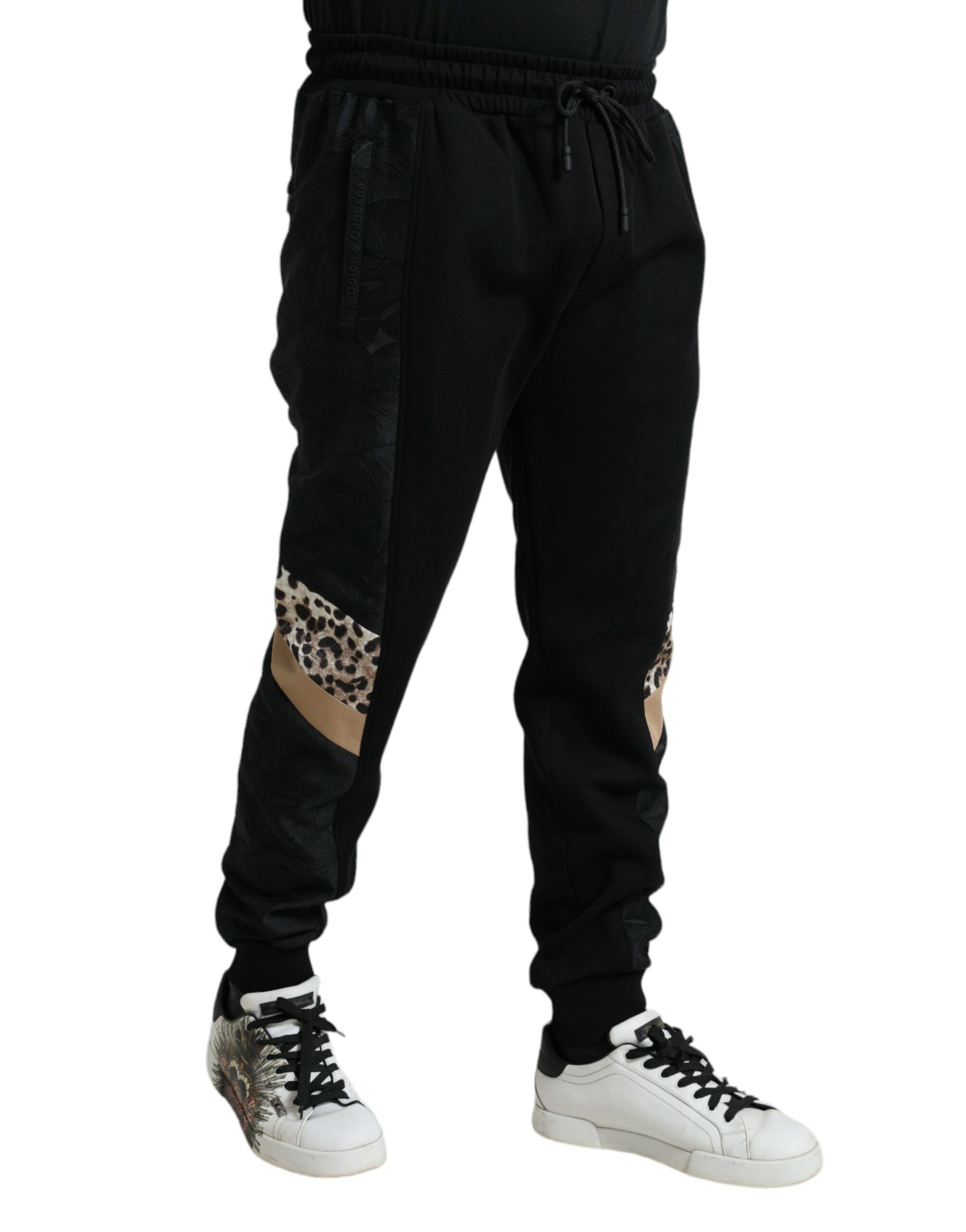 Cotton Slim Stretch Jogger Men's Pants - Dolce & Gabbana - Modalova