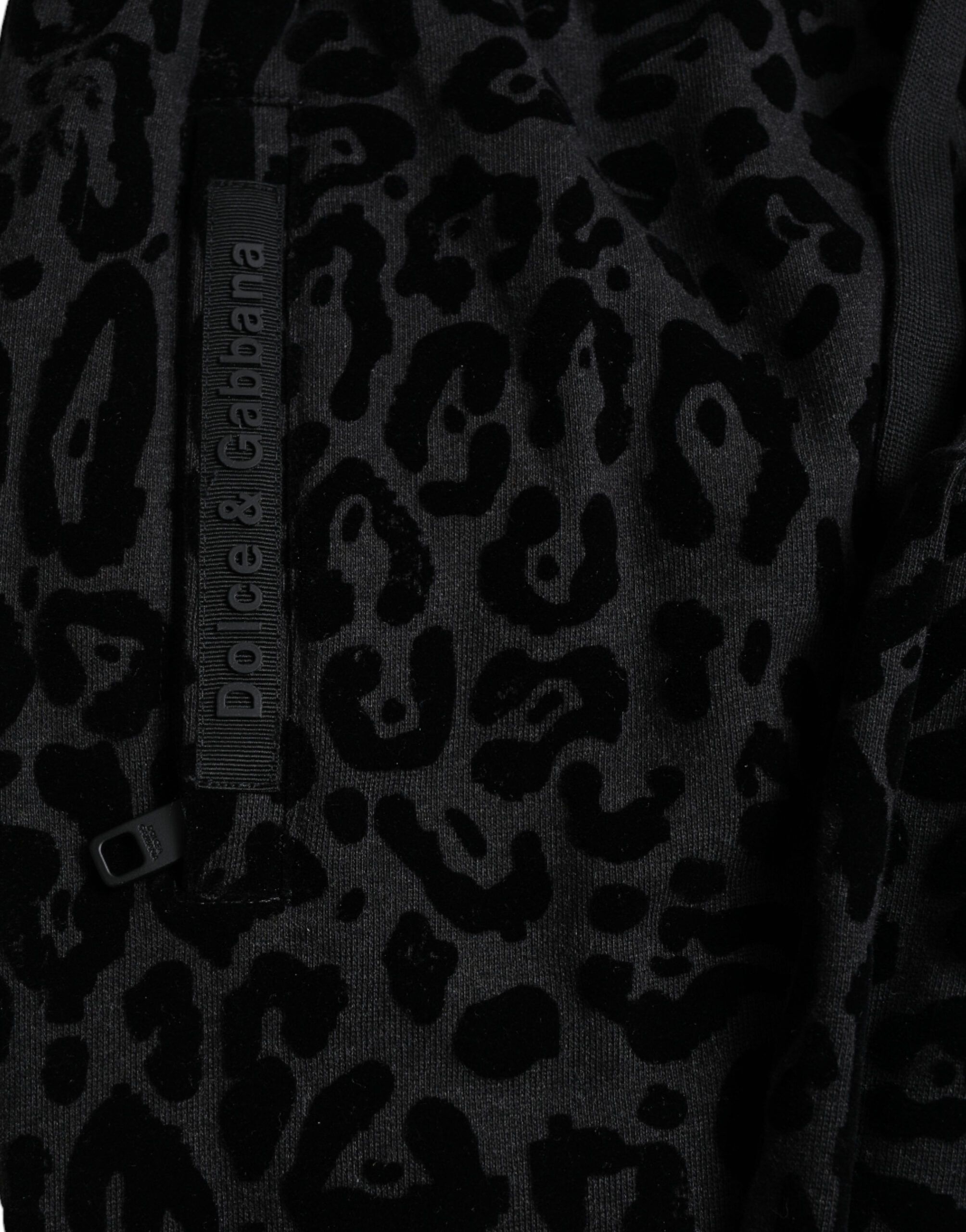 Leopard Cotton Slim Fit Jogger Men's Pants - Dolce & Gabbana - Modalova