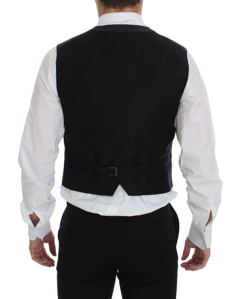 Wool Blend Vest Gilet Men's Weste - Dolce & Gabbana - Modalova