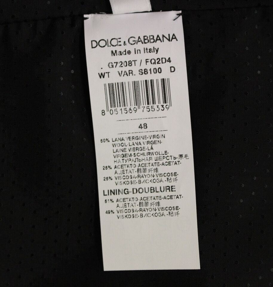 Wool Blend Vest Gilet Men's Weste - Dolce & Gabbana - Modalova