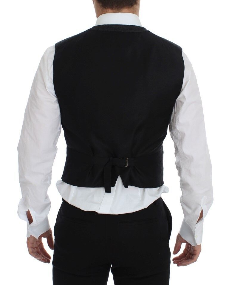 Wool Blend Vest Gilet Men's Weste - Dolce & Gabbana - Modalova