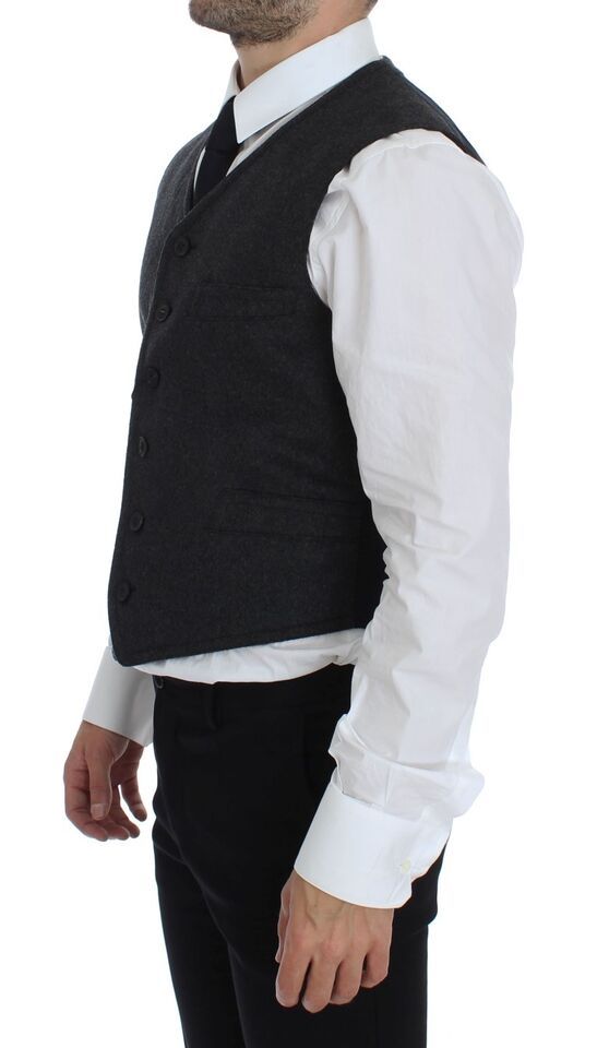 Wool Blend Vest Gilet Men's Weste - Dolce & Gabbana - Modalova