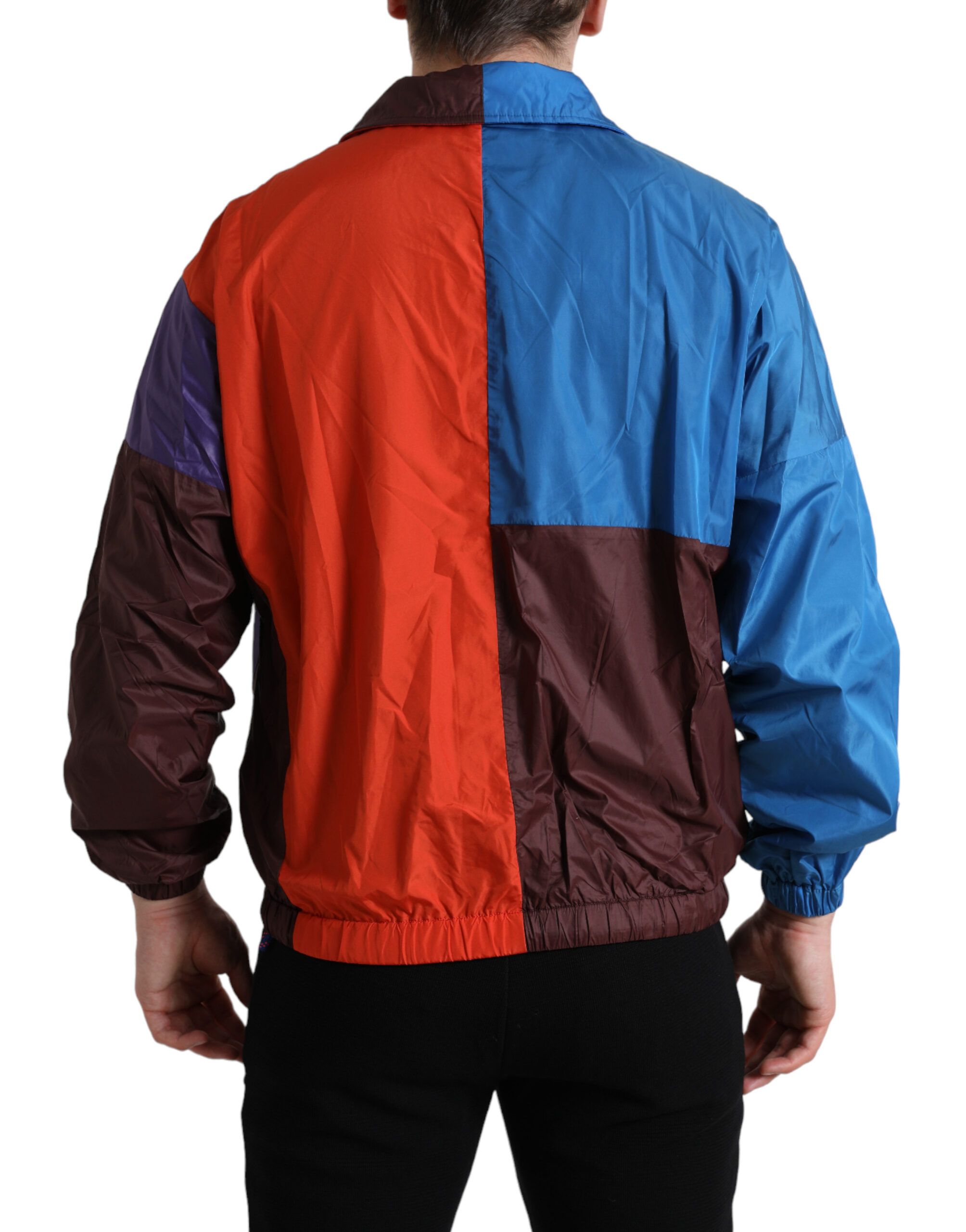 Color Windbreaker Men's Jacket - Dolce & Gabbana - Modalova