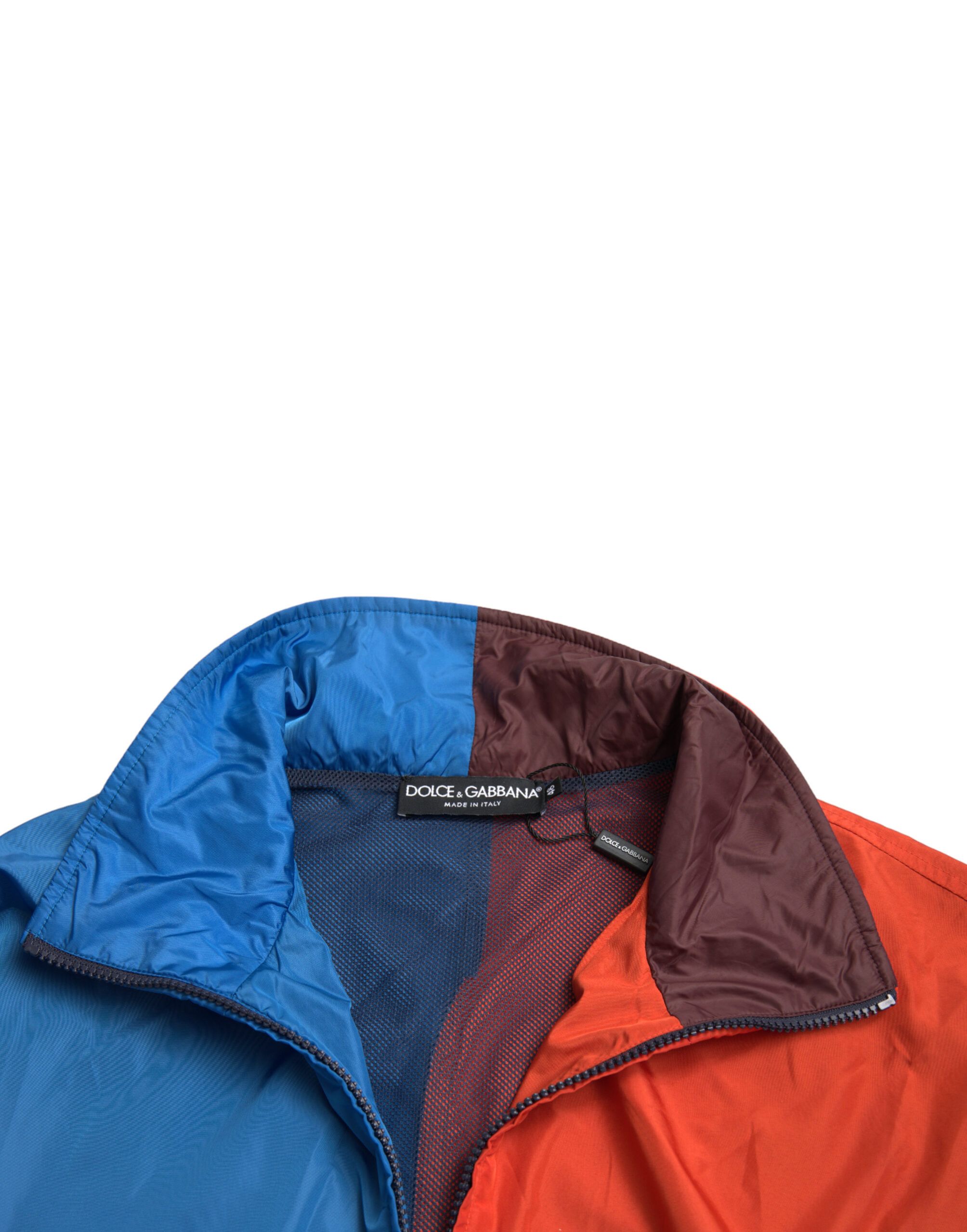 Color Windbreaker Men's Jacket - Dolce & Gabbana - Modalova