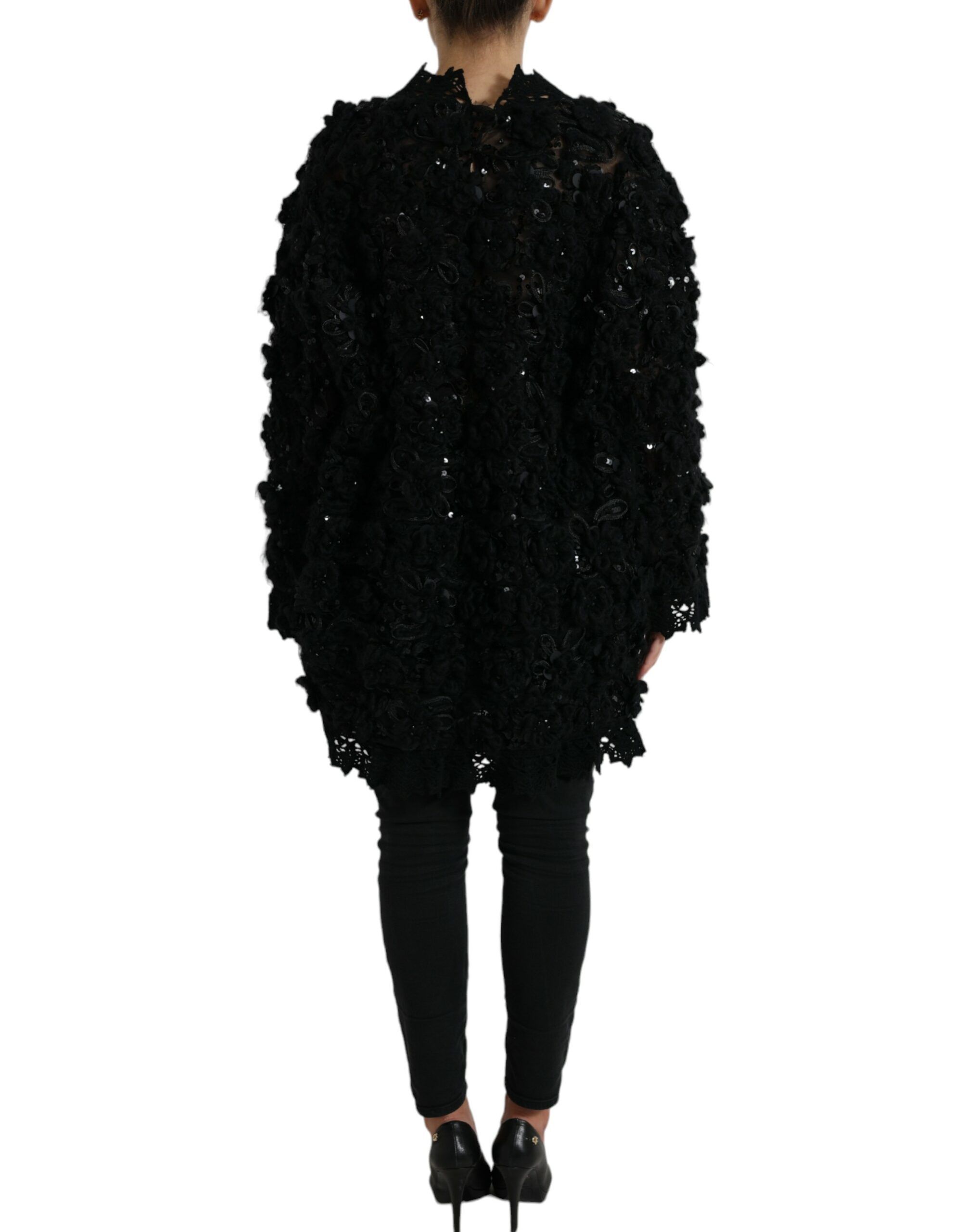 Sequined Embellished Pullover Women's Sweater - Dolce & Gabbana - Modalova