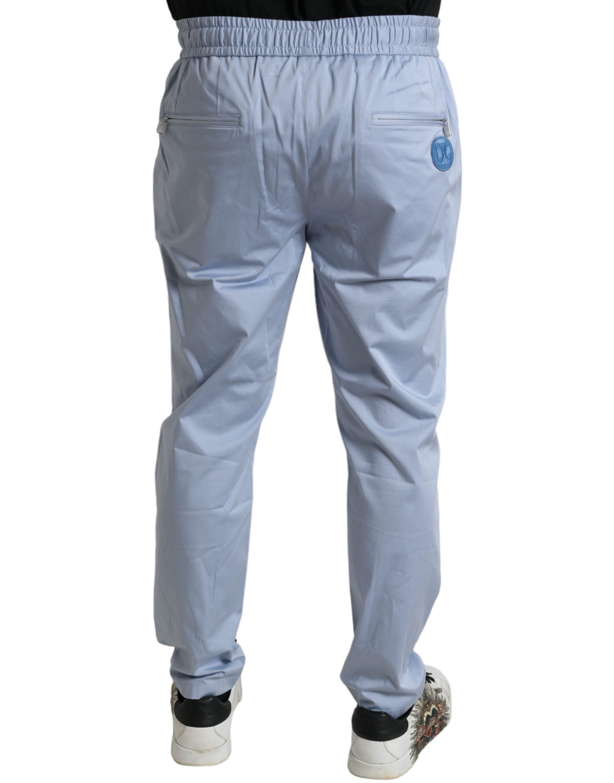 Cotton Stretch Jogger Men's Pants - Dolce & Gabbana - Modalova