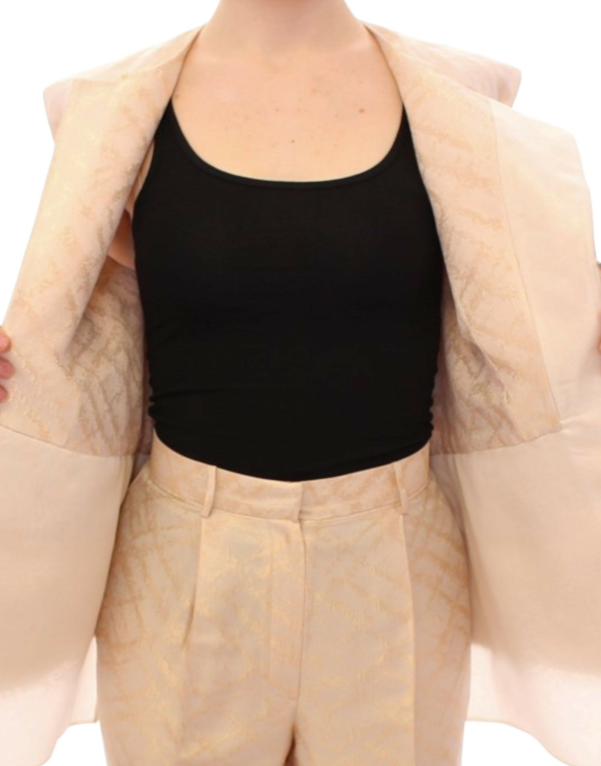 Brocade sleeveless Women's jacket - Zeyneptosun - Modalova