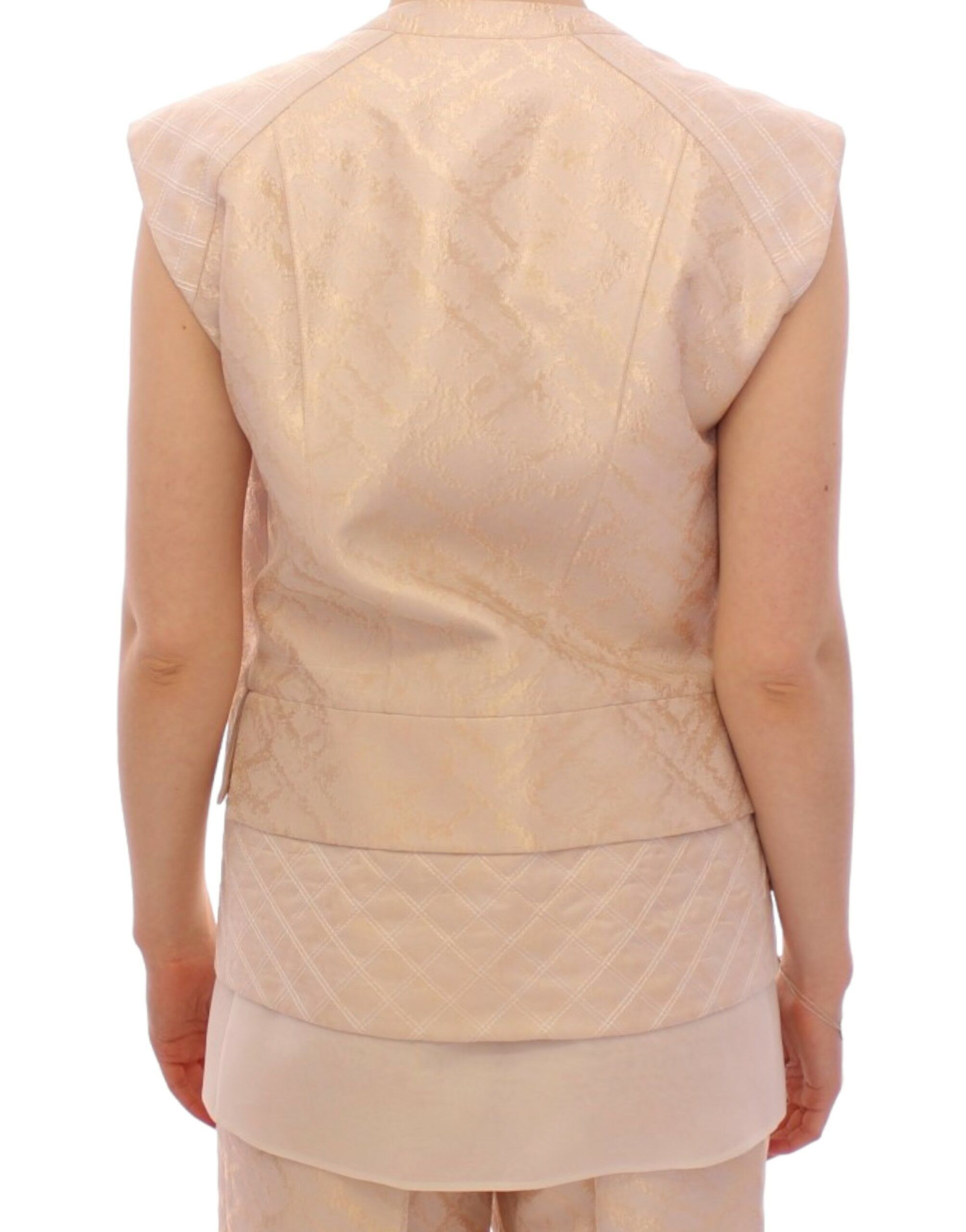 Brocade sleeveless Women's jacket - Zeyneptosun - Modalova