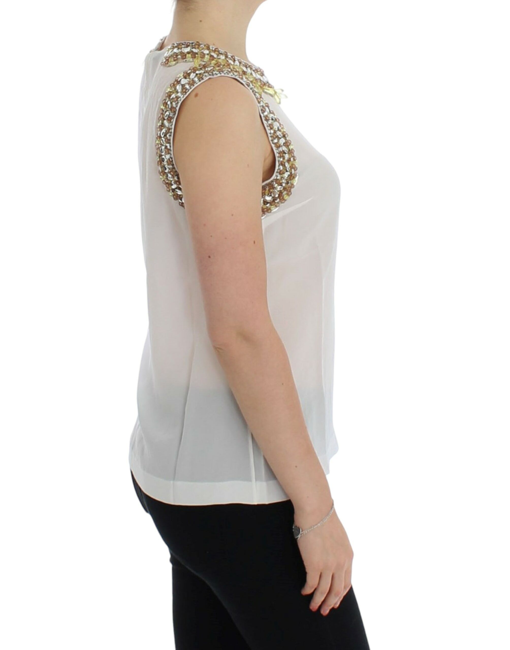 Crystal embellished tank Women's top - Dolce & Gabbana - Modalova