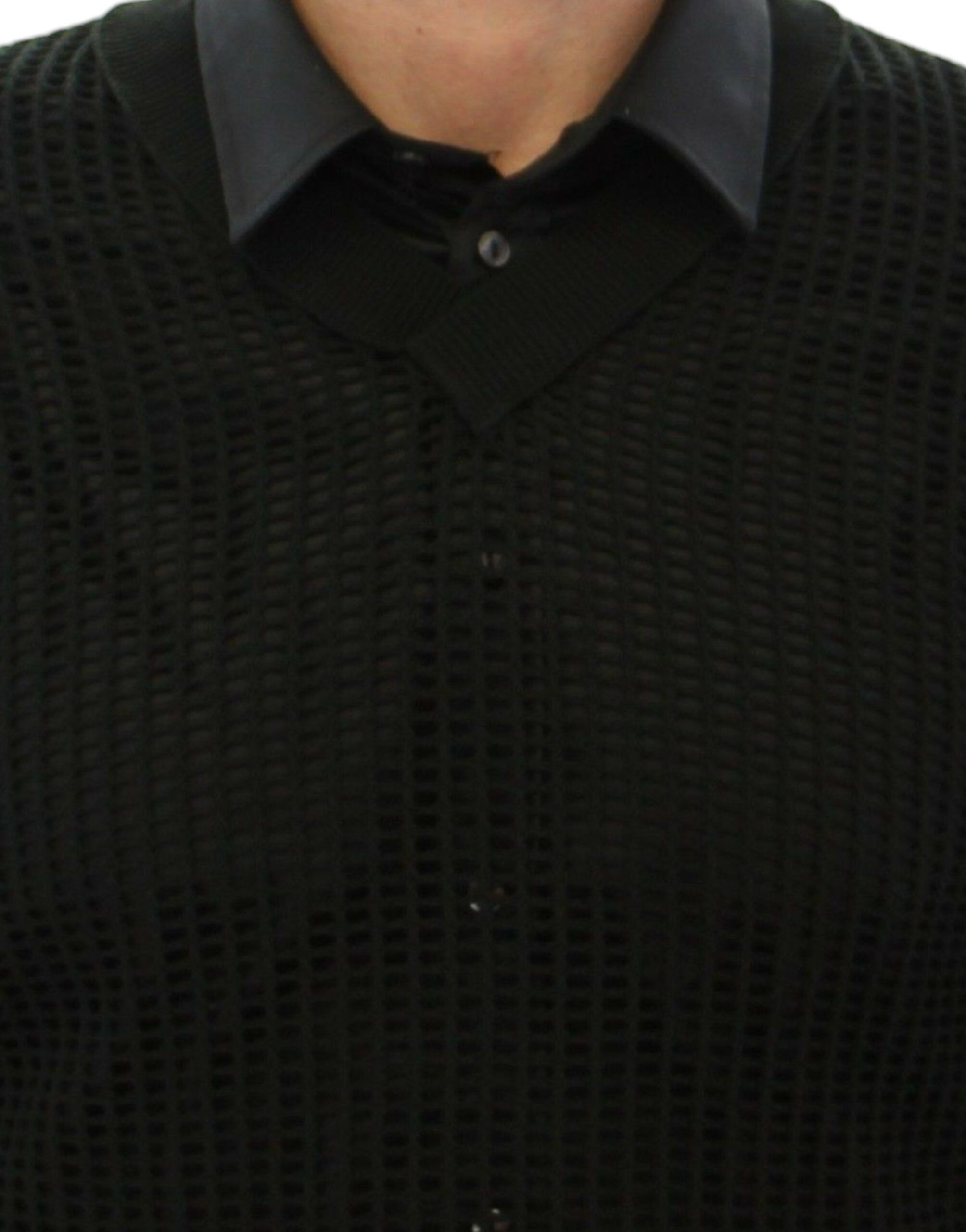 Dark Runway Netz Pullover Netted Men's Sweater - Dolce & Gabbana - Modalova