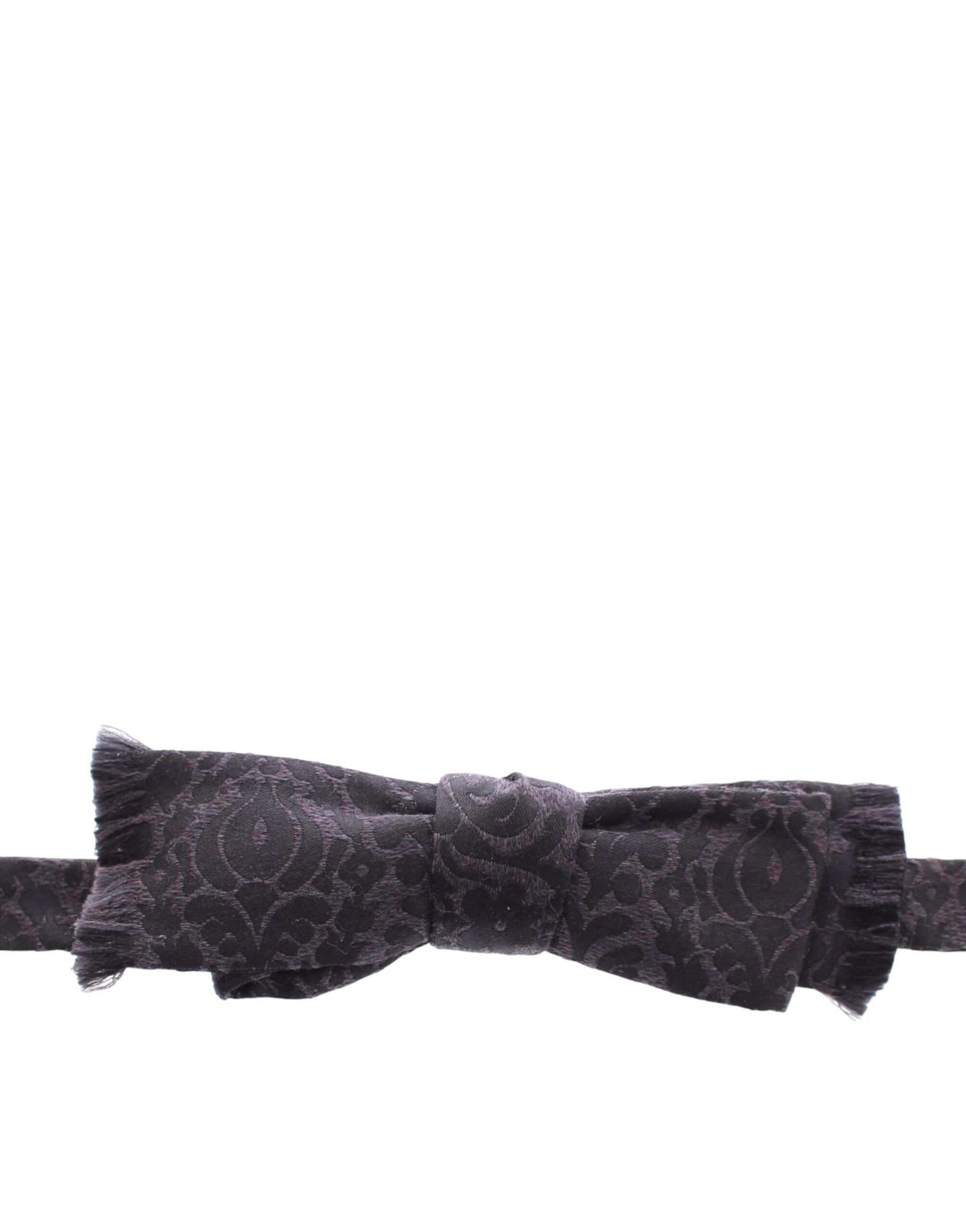 Wool Silk Brand Baroque Paisley Bow Tie Men's Men - Dolce & Gabbana - Modalova