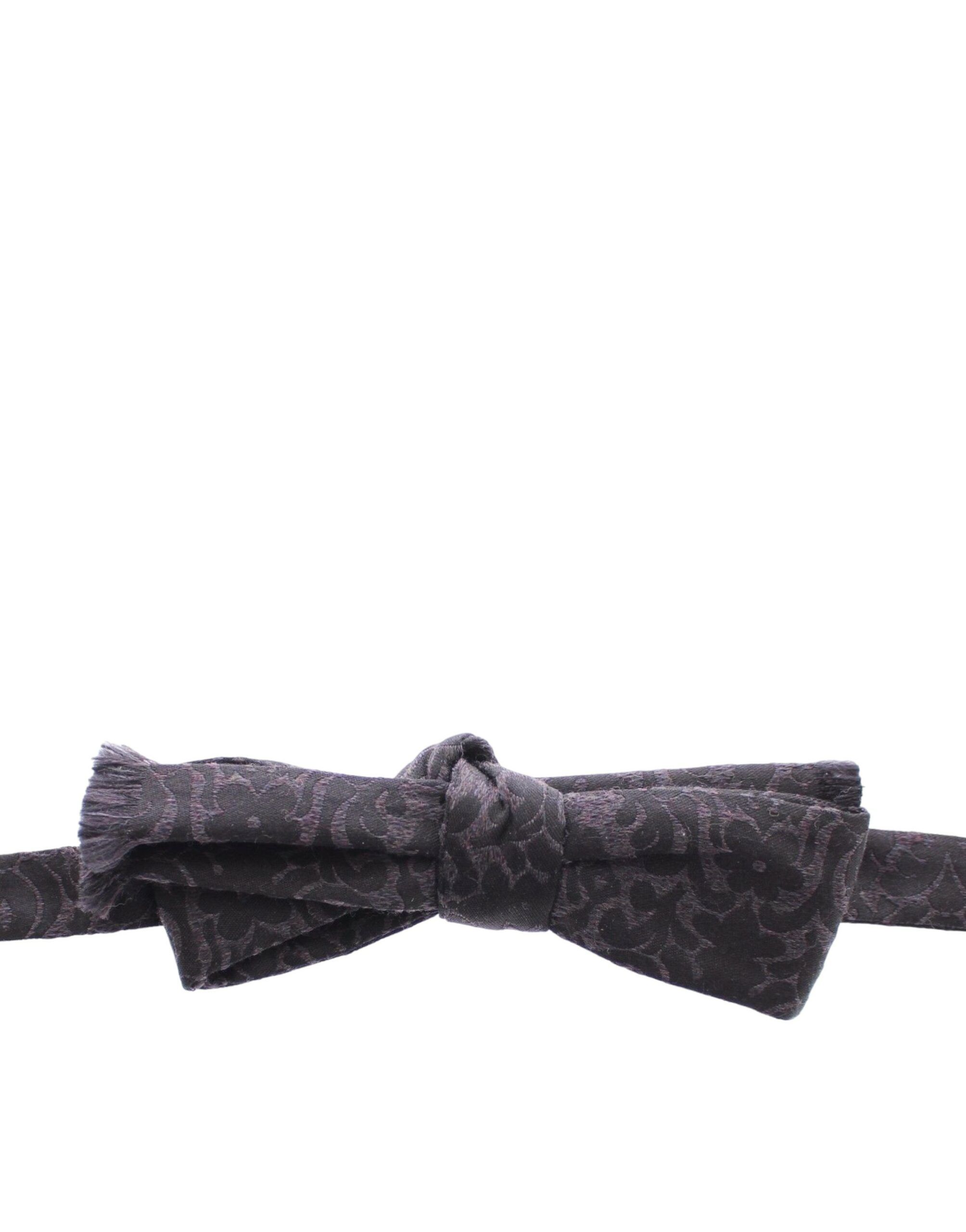 Wool Silk Brand Baroque Paisley Bow Tie Men's Men - Dolce & Gabbana - Modalova