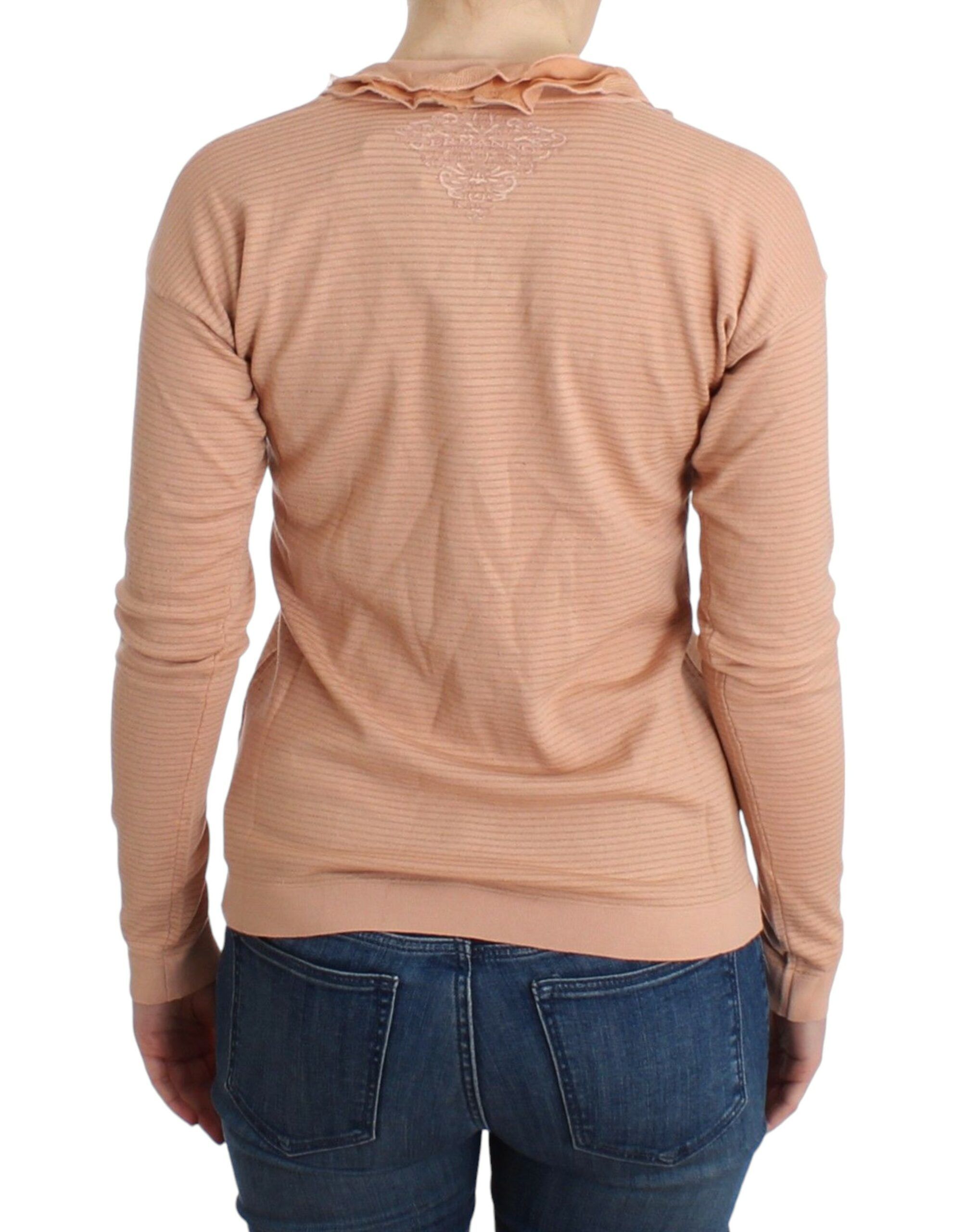 Wool Blend Striped Long Sleeve Women's Top - Ermanno Scervino - Modalova