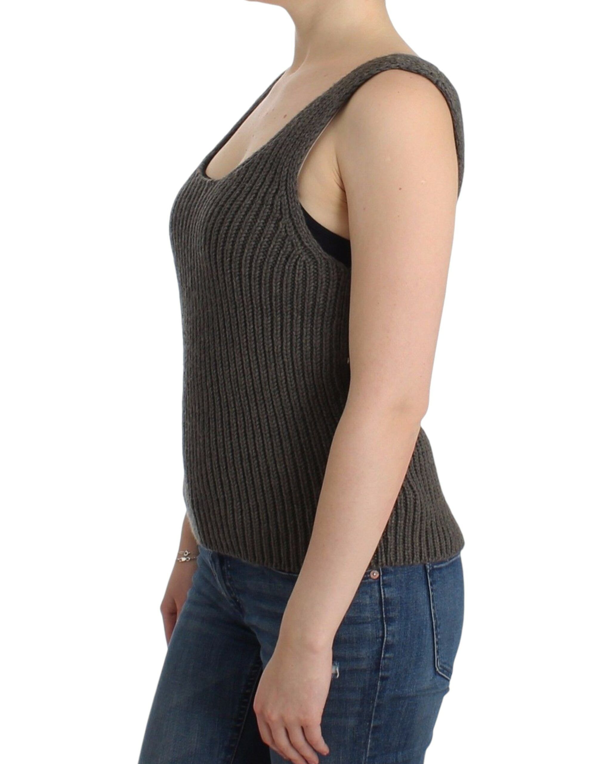 Knit Top Knitted Sweater Merino Women's Wool - Ermanno Scervino - Modalova