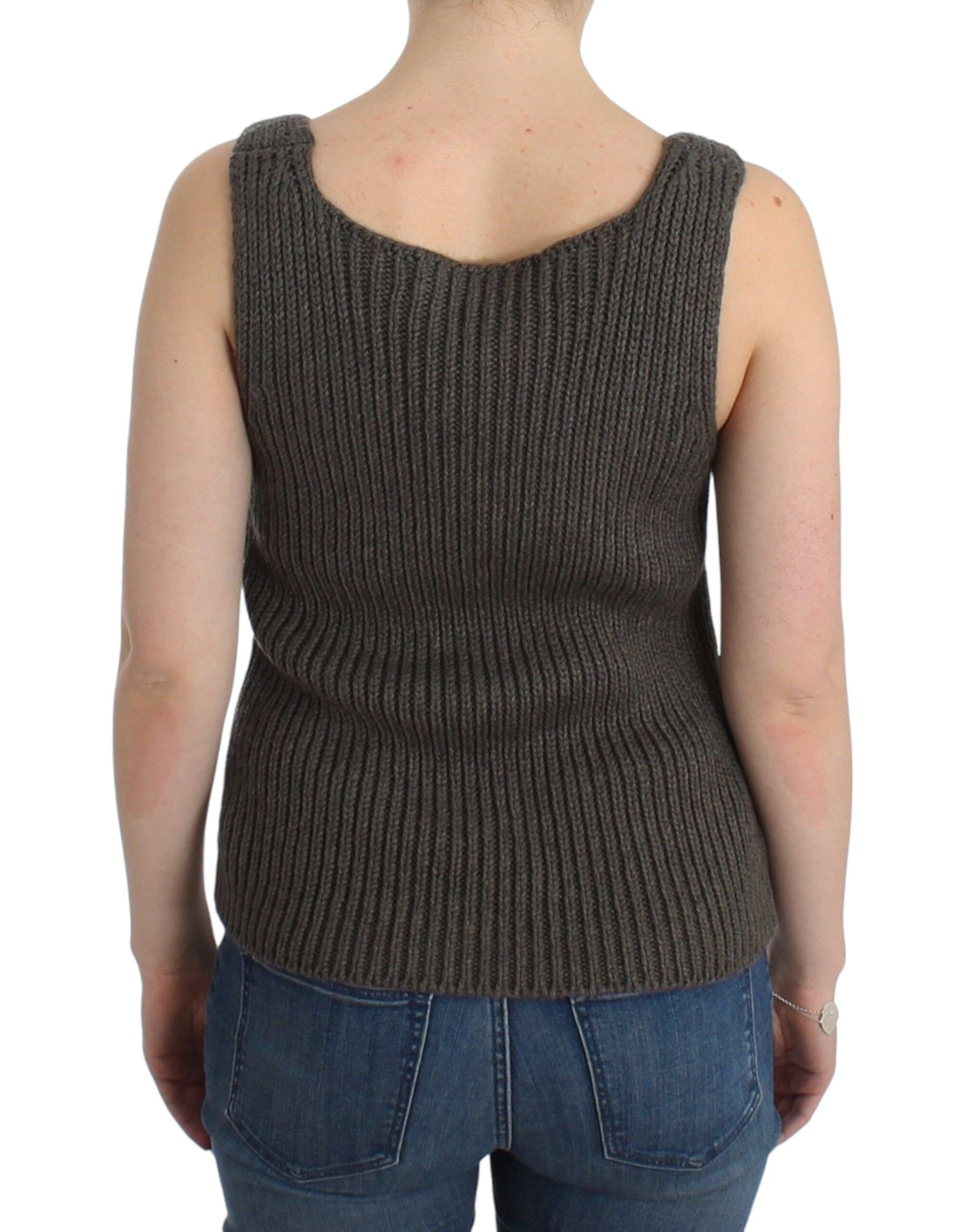 Knit Top Knitted Sweater Merino Women's Wool - Ermanno Scervino - Modalova