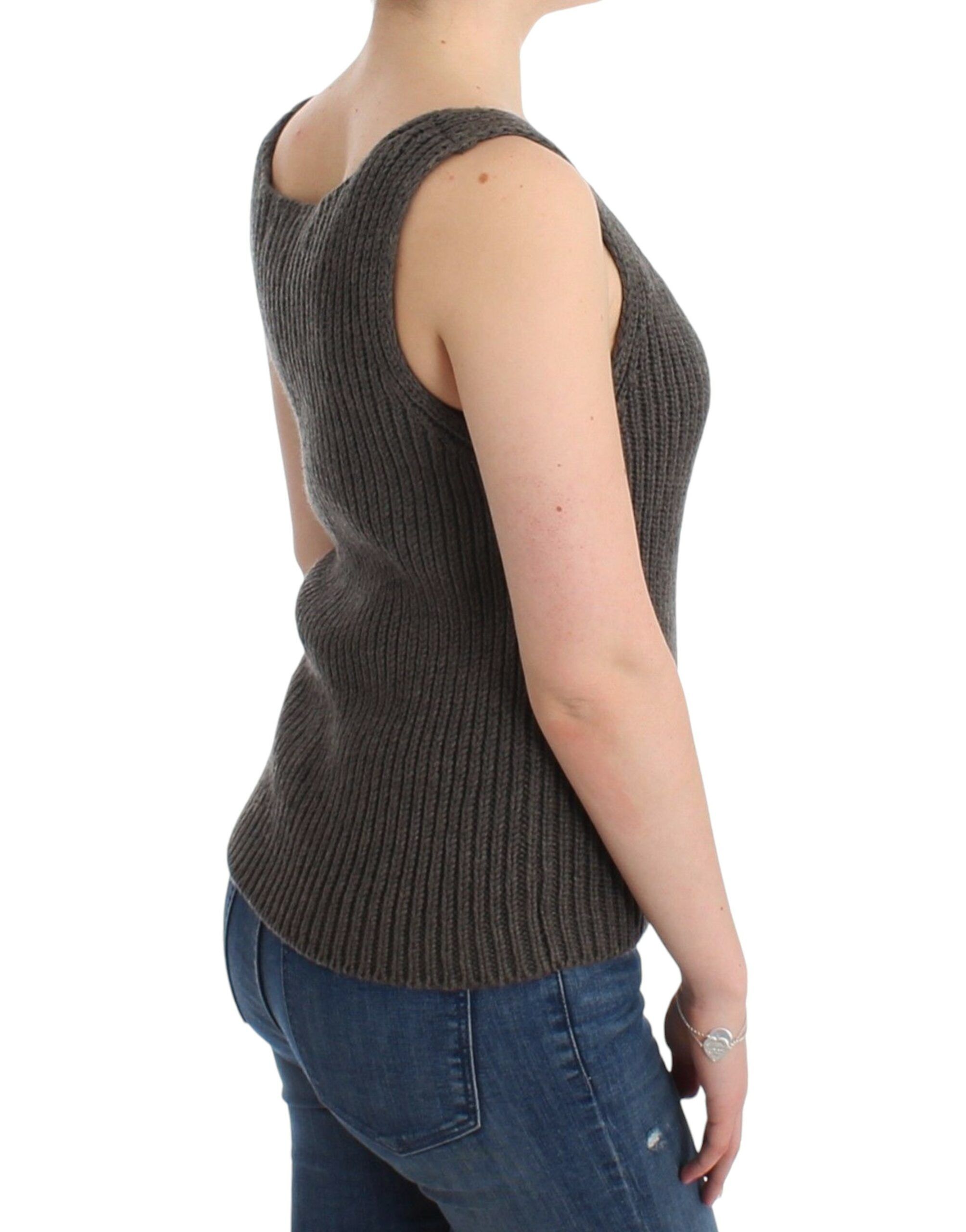 Knit Top Knitted Sweater Merino Women's Wool - Ermanno Scervino - Modalova