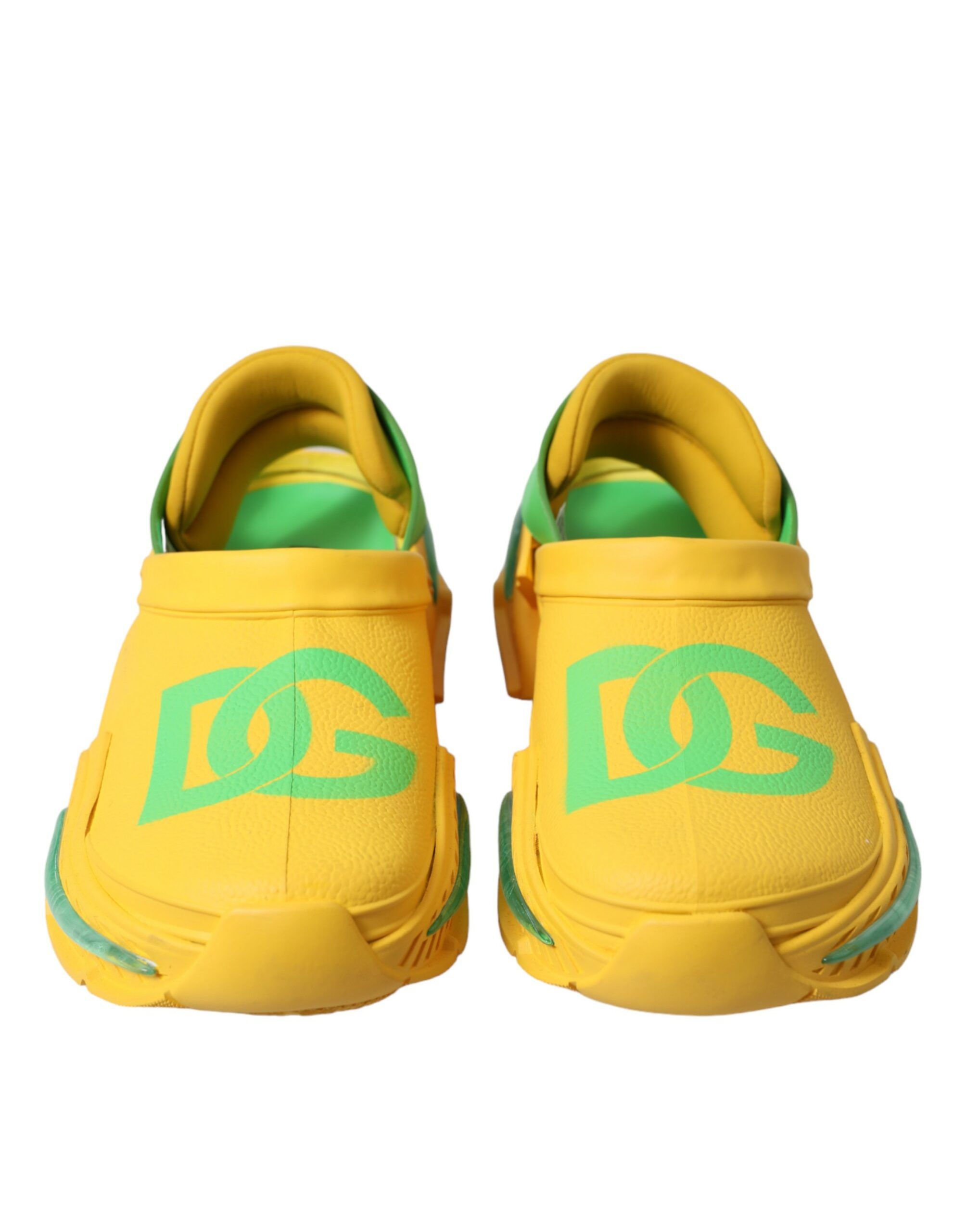 Green Rubber Clogs Men Slippers Men Men's Shoes - Dolce & Gabbana - Modalova
