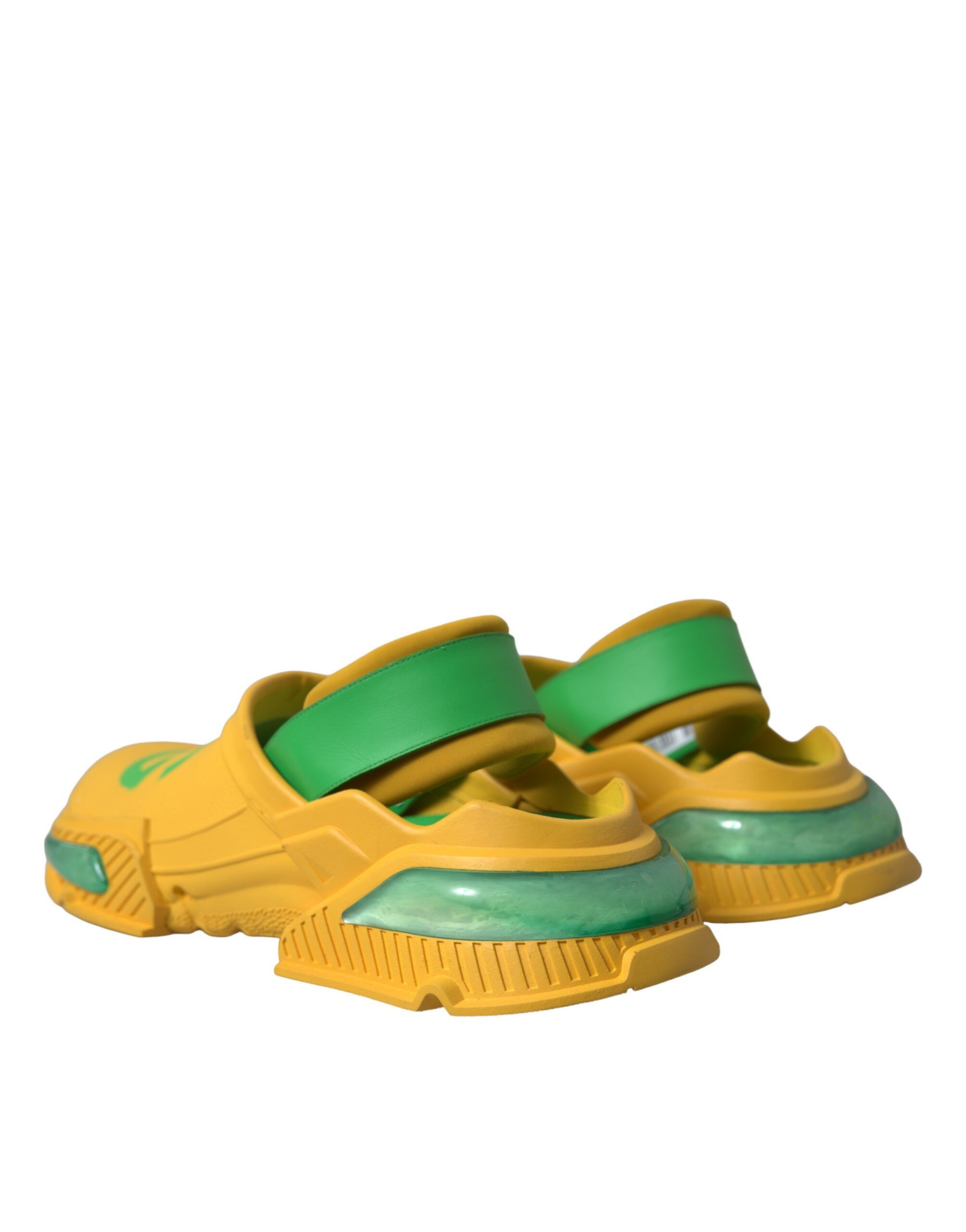 Green Rubber Clogs Men Slippers Men Men's Shoes - Dolce & Gabbana - Modalova