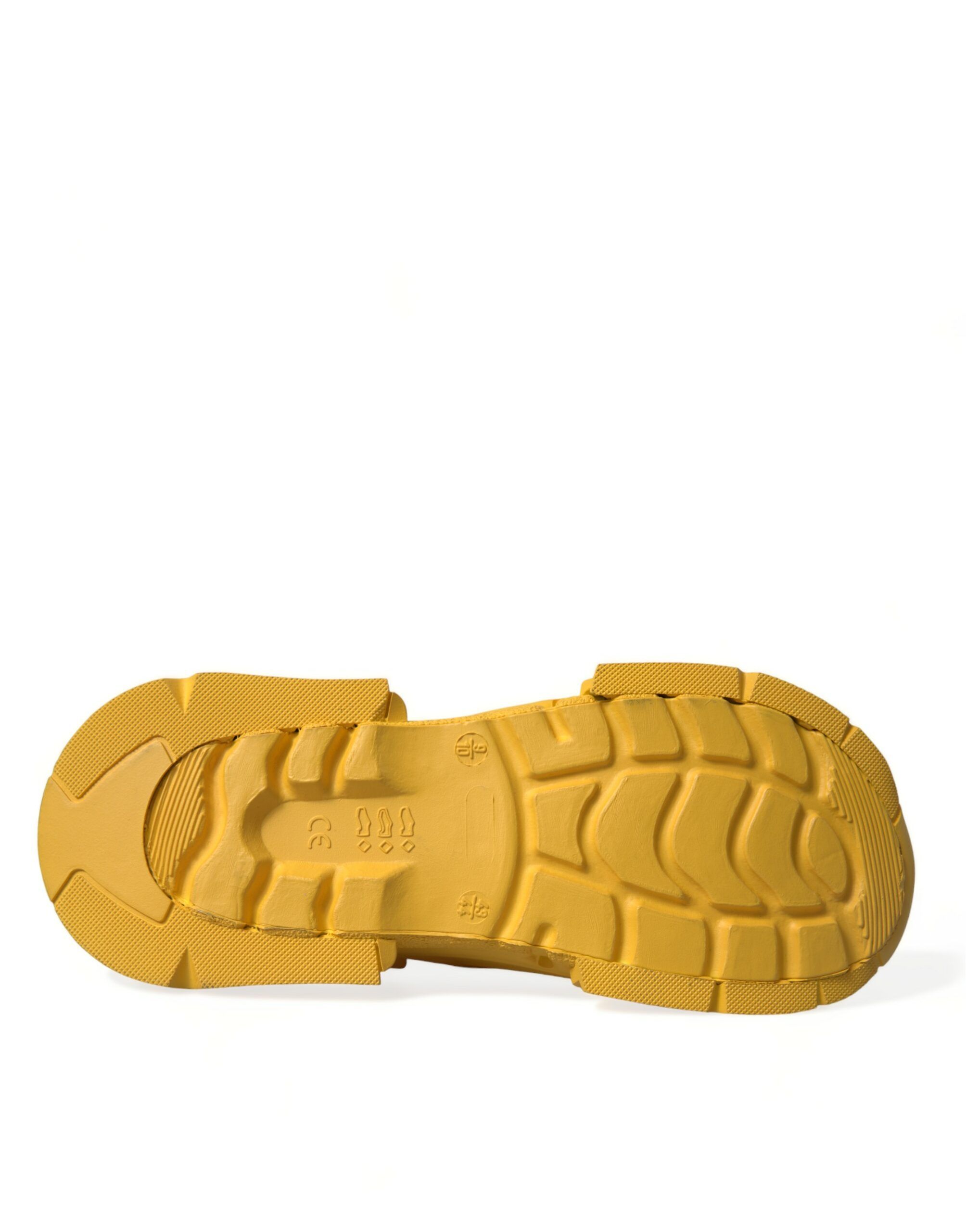 Green Rubber Clogs Men Slippers Men Men's Shoes - Dolce & Gabbana - Modalova