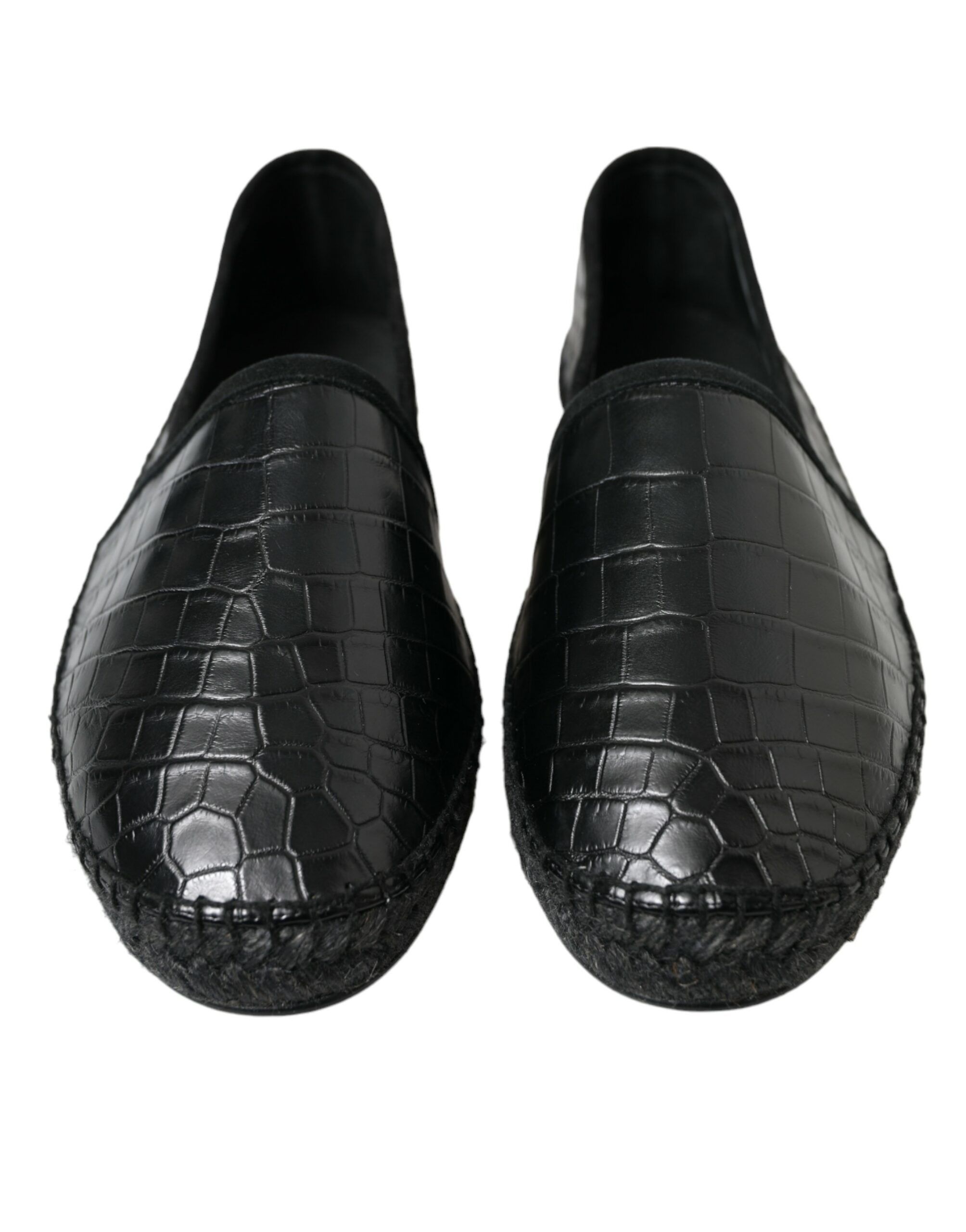 Exotic Leather Espadrilles Slip On Men's Shoes - Dolce & Gabbana - Modalova