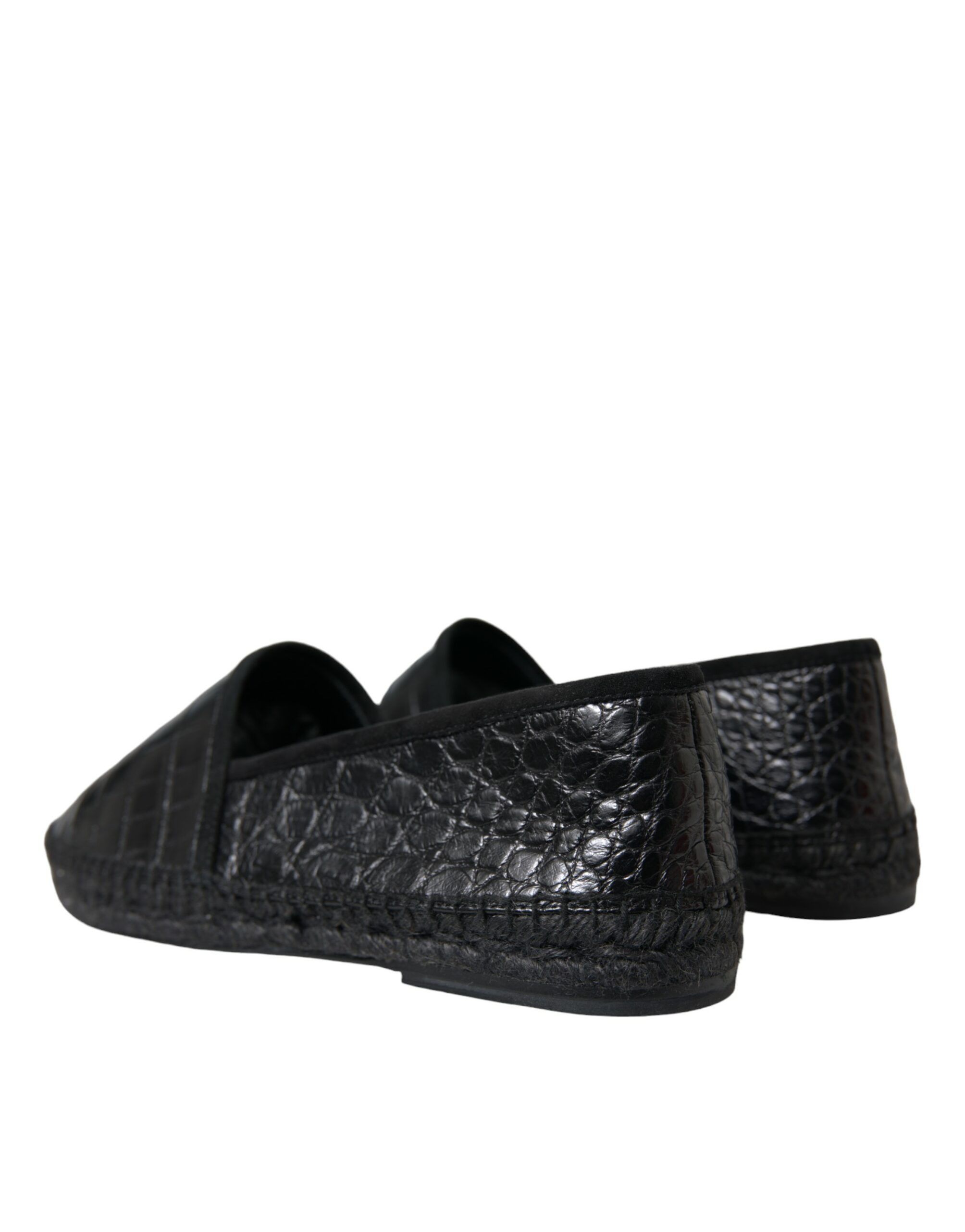 Exotic Leather Espadrilles Slip On Men's Shoes - Dolce & Gabbana - Modalova
