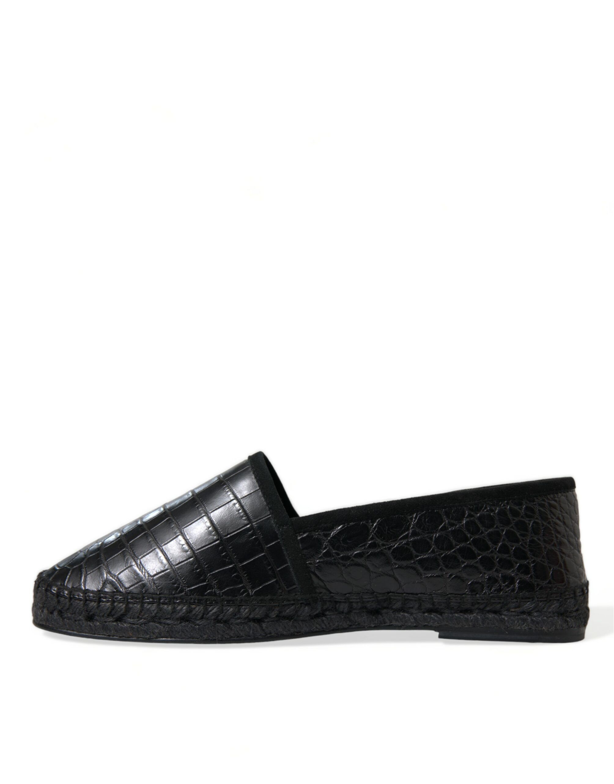 Exotic Leather Espadrilles Slip On Men's Shoes - Dolce & Gabbana - Modalova