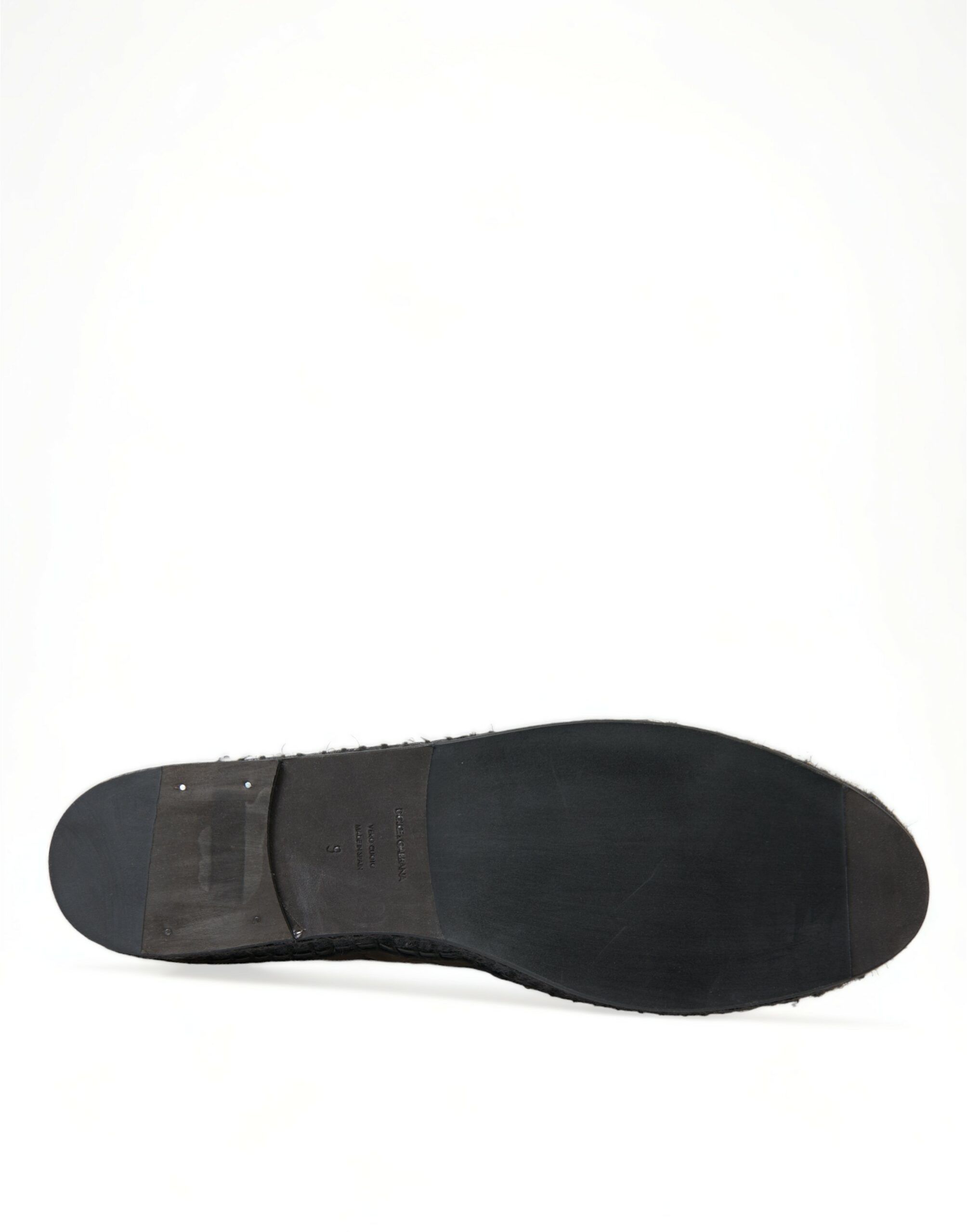 Exotic Leather Espadrilles Slip On Men's Shoes - Dolce & Gabbana - Modalova