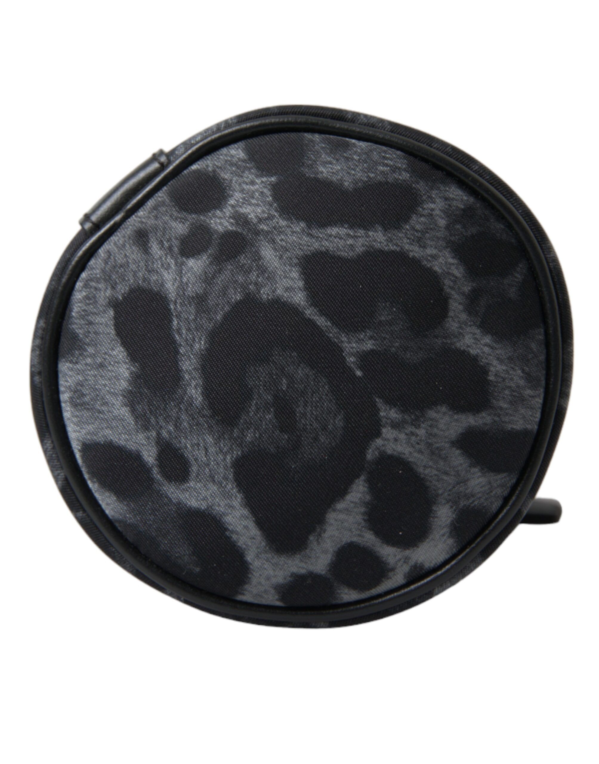 Leopard Round Slim Tote Bottle Cage Men's Bag - Dolce & Gabbana - Modalova