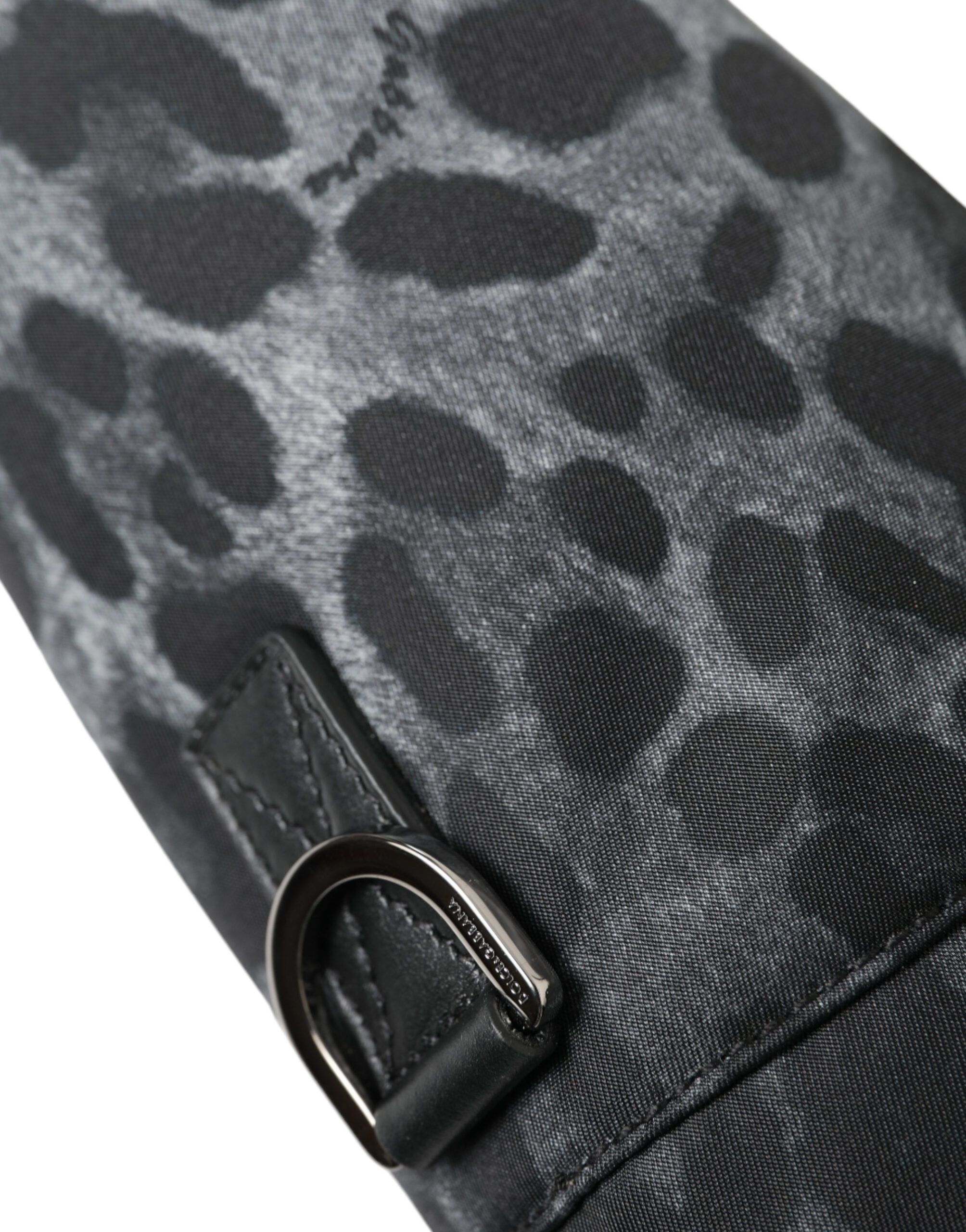 Leopard Round Slim Tote Bottle Cage Men's Bag - Dolce & Gabbana - Modalova
