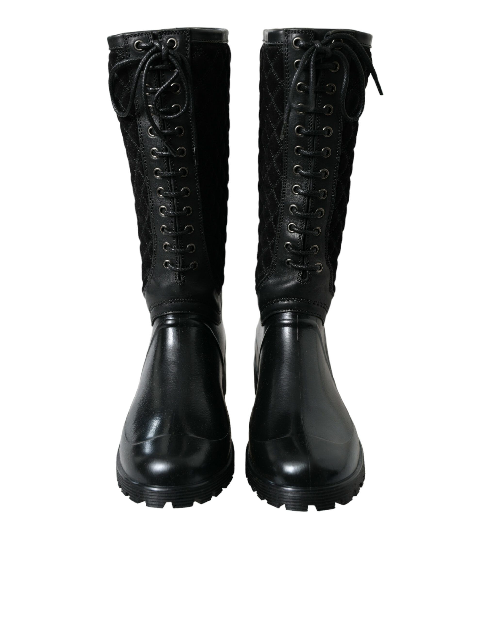 Chioggia Rubber Suede Rain Boots Men's Shoes - Dolce & Gabbana - Modalova