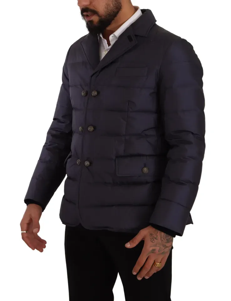 Silk Goat Coat Blouson Winter Men's Jacket - Dolce & Gabbana - Modalova