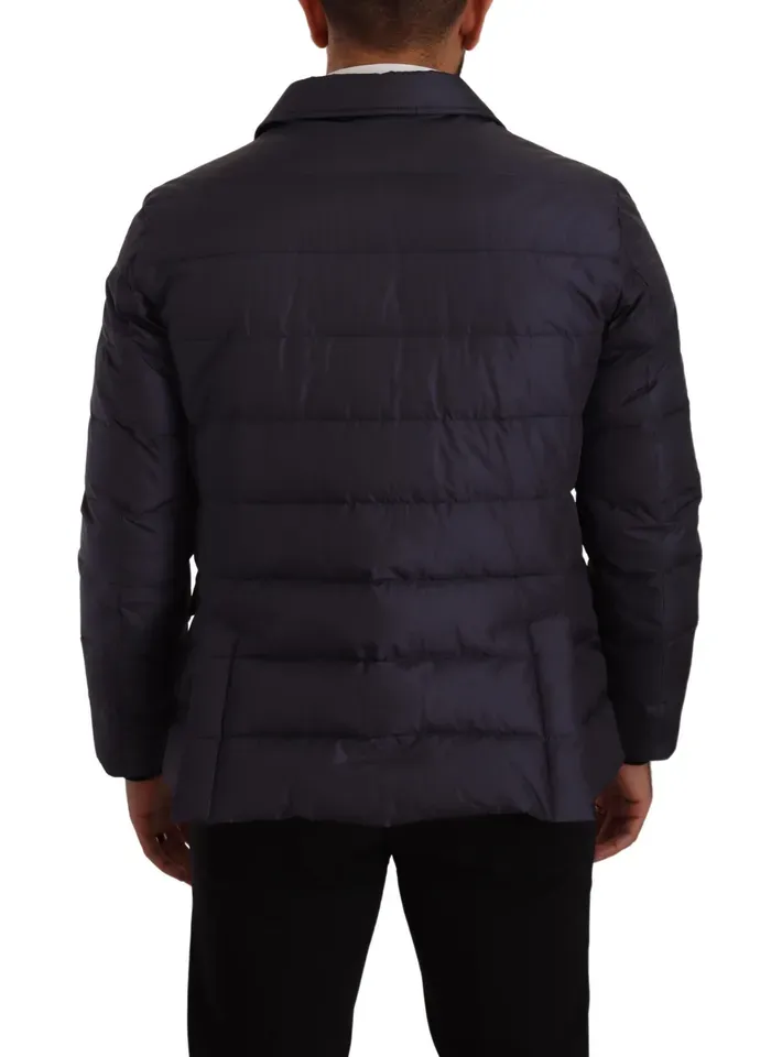 Silk Goat Coat Blouson Winter Men's Jacket - Dolce & Gabbana - Modalova