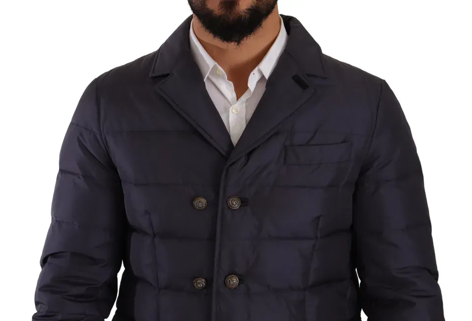 Silk Goat Coat Blouson Winter Men's Jacket - Dolce & Gabbana - Modalova
