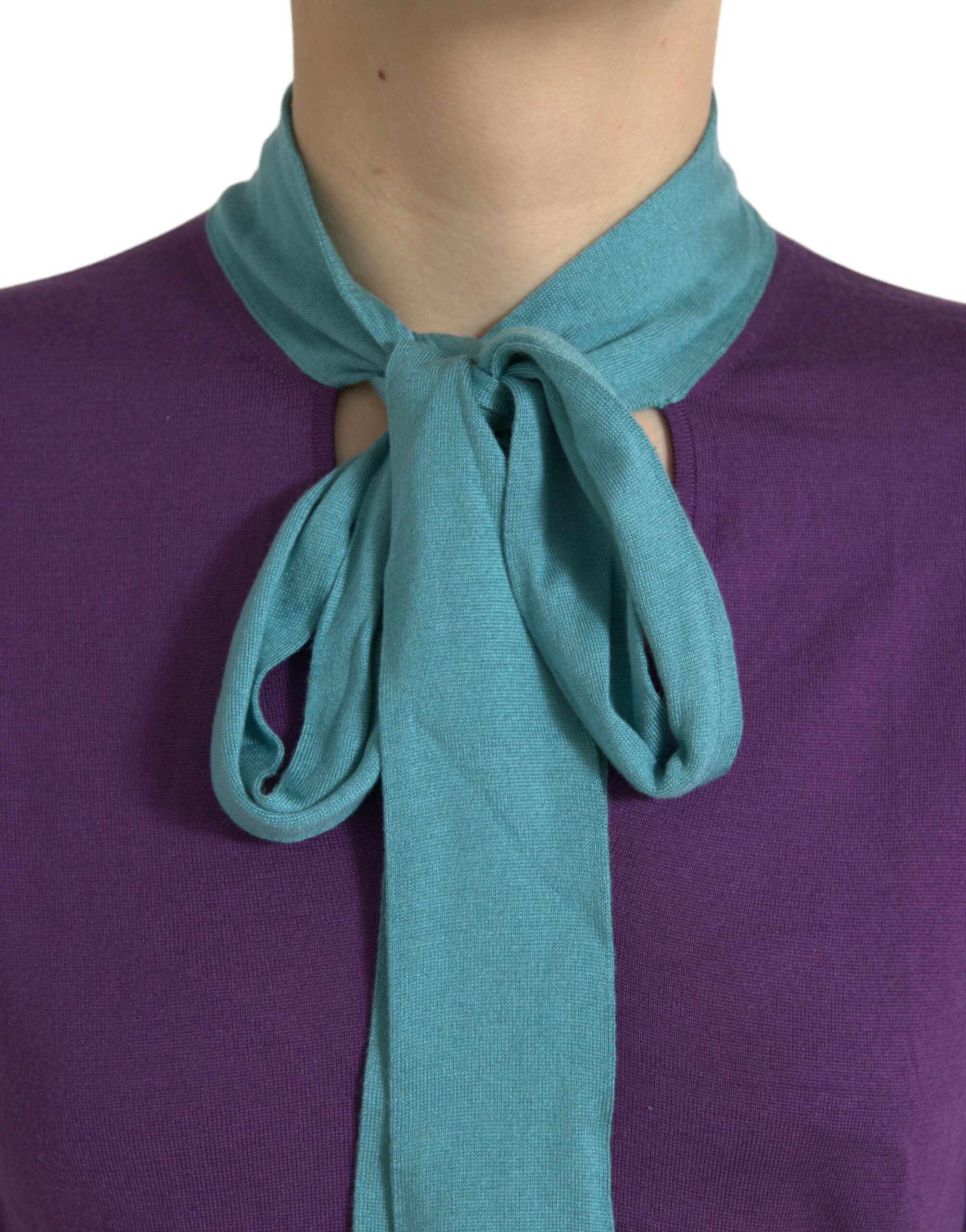 Bow Fastening Pullover Women's Sweater - Dolce & Gabbana - Modalova